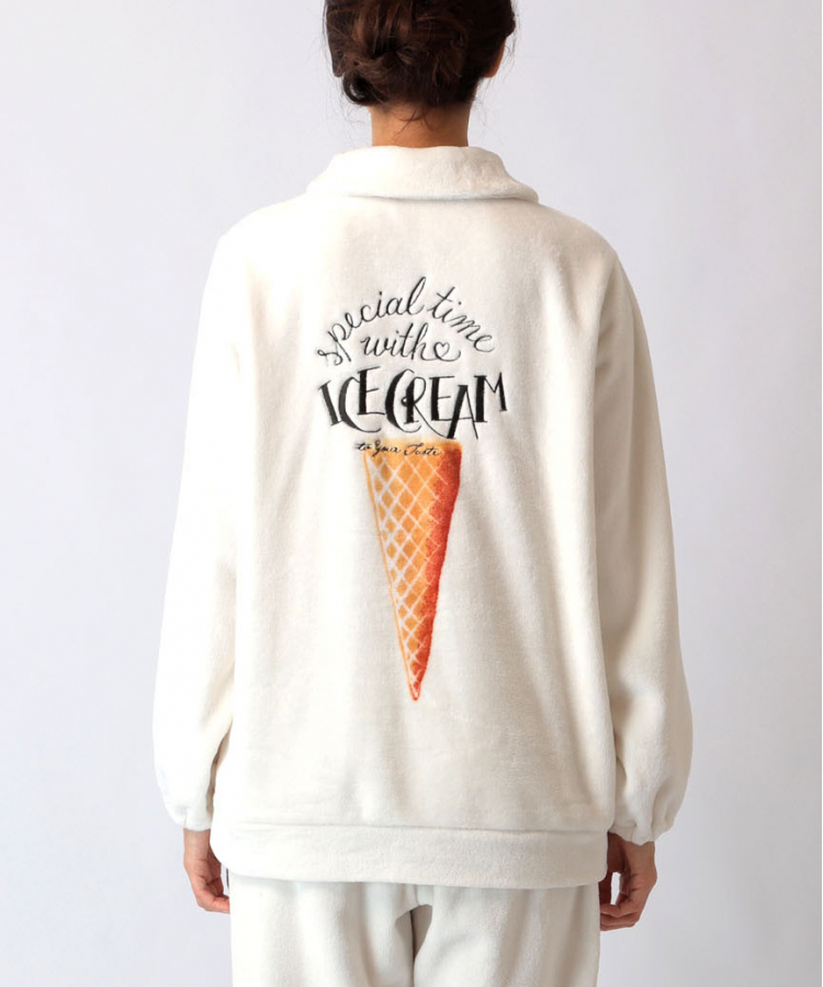 シャイニースノーハッピーアイス/バックプリントシャツ
