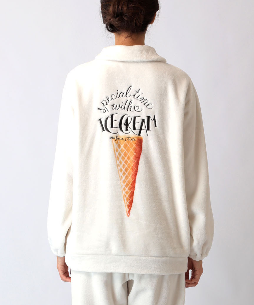 シャイニースノーハッピーアイス/バックプリントシャツ