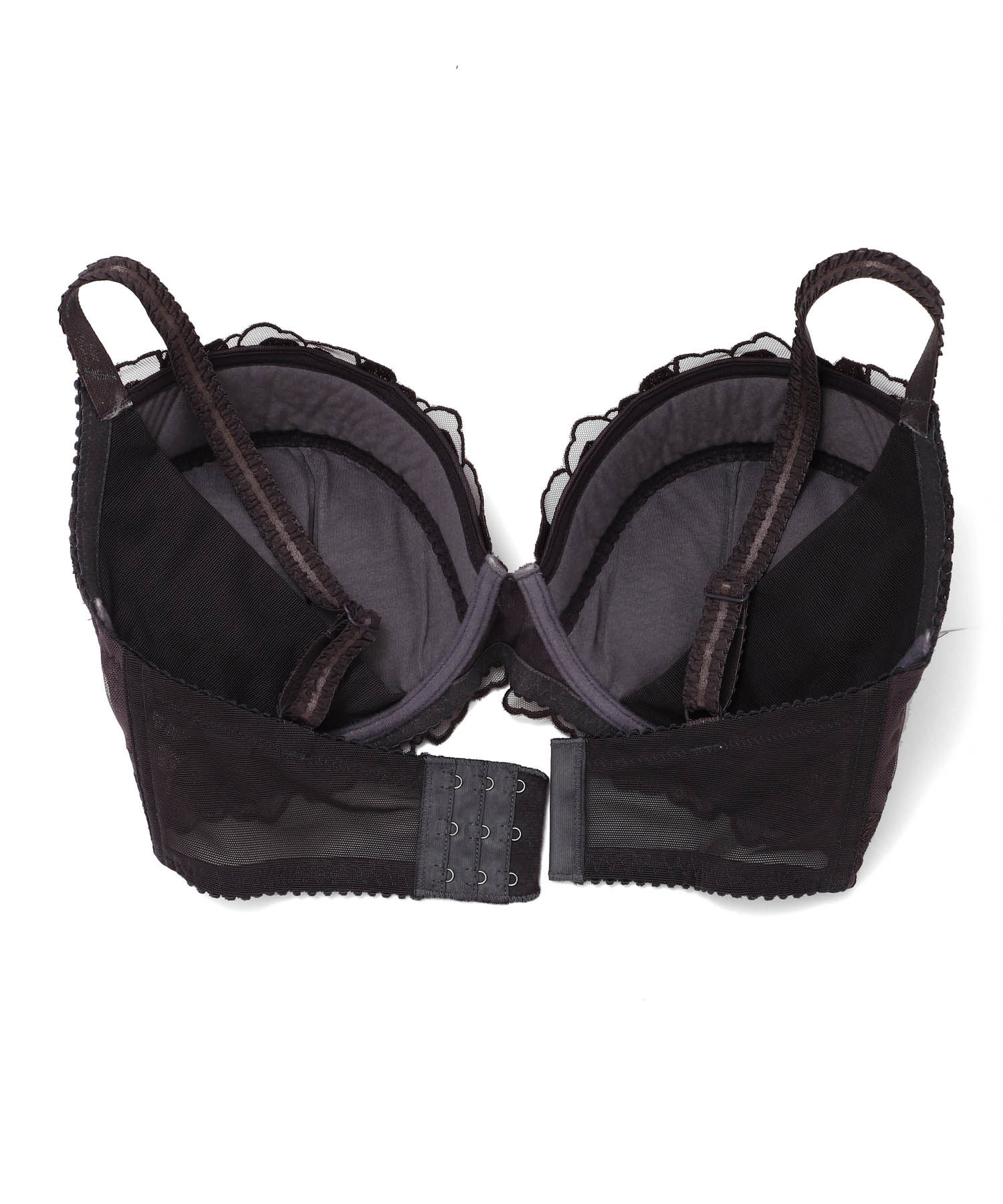 ジョリーGcup-Hcup-Icup_ランジェリー・下着-ブラジャー-大きいサイズ（グラマーサイズ）ブラ_チャコールグレー_4