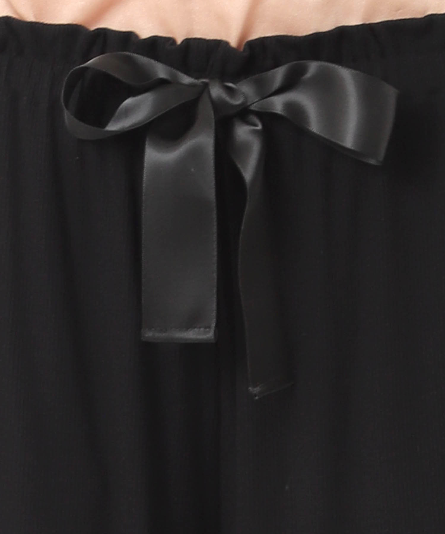 接触冷感リブニットパンツ_パジャマ&ルームウェア-ボトムス_ブラック_4