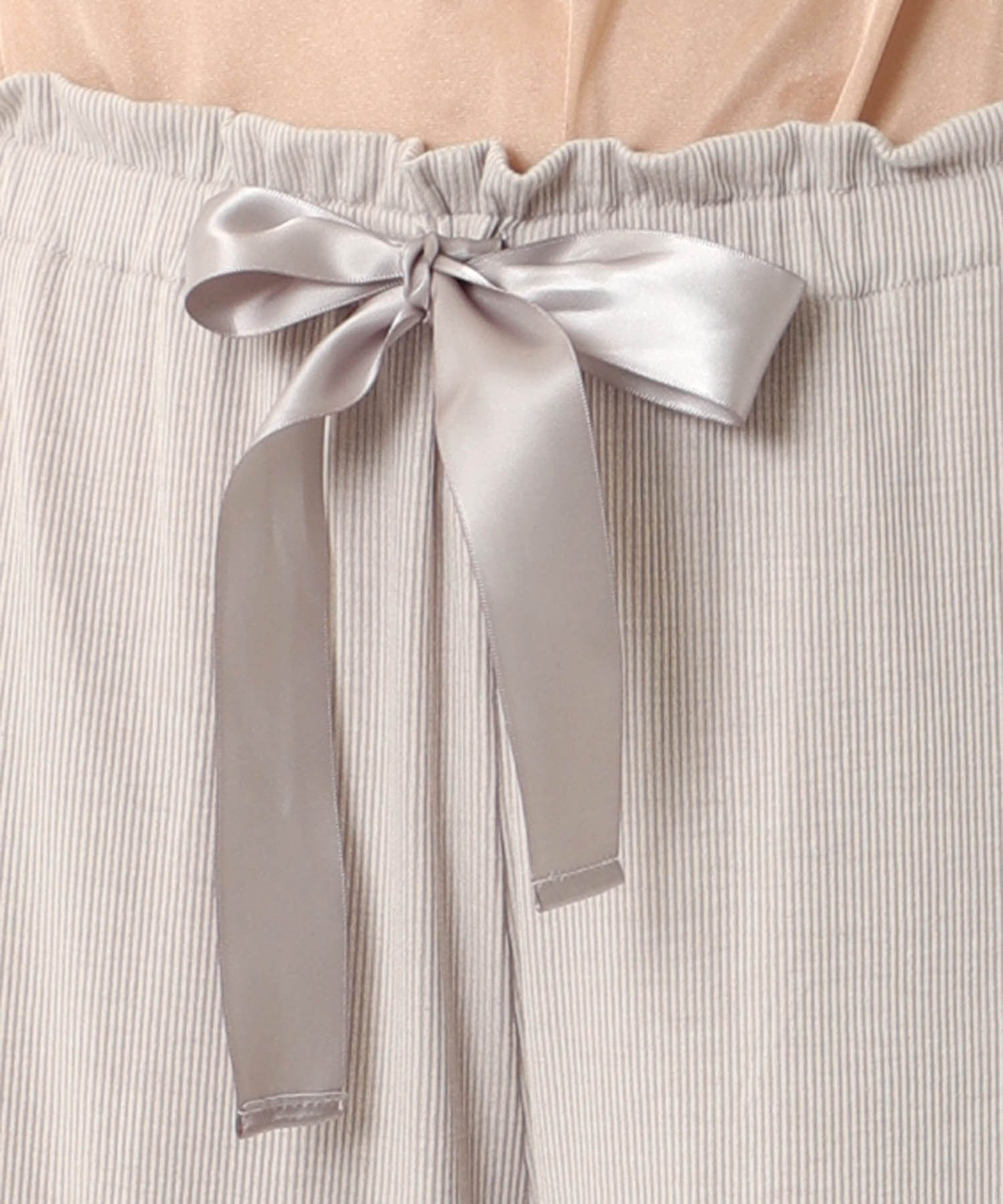 接触冷感リブニットパンツ_パジャマ&ルームウェア-ボトムス_グレー_3