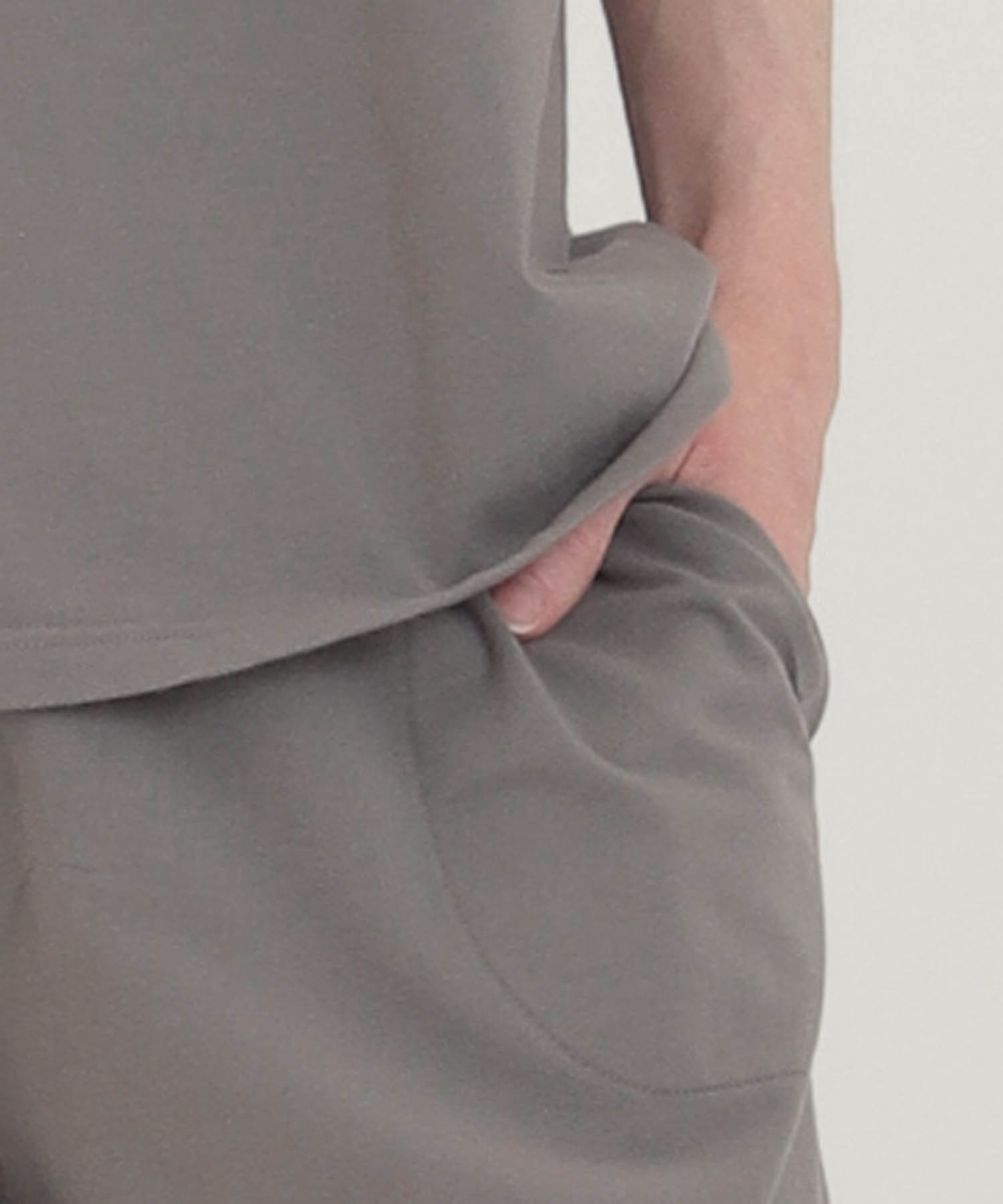 コットンベア天竺パンダ メンズルームウェア_パジャマ&ルームウェア-セットアップ_グレー_3