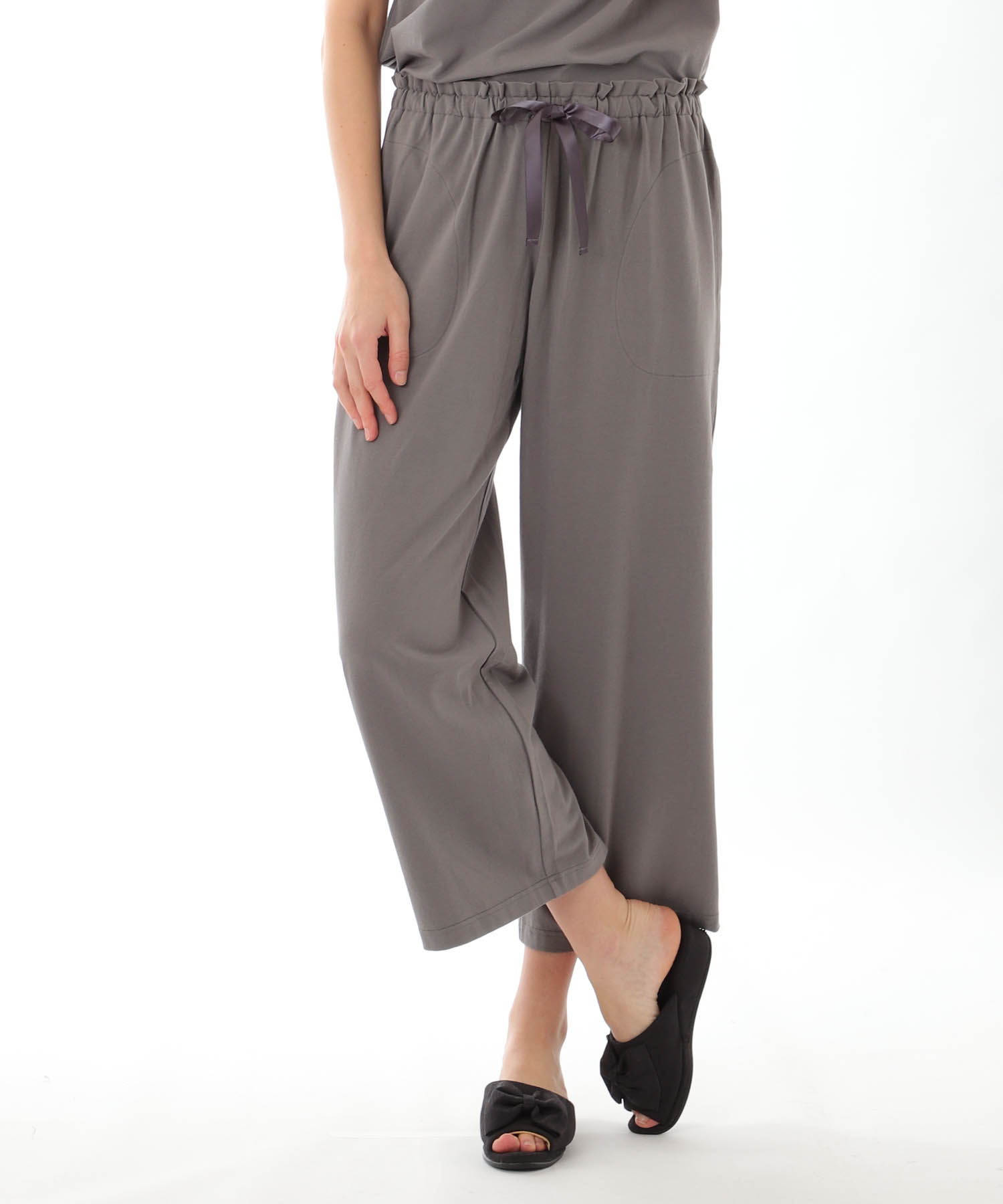 コットンベア天竺パンダ_パジャマ&ルームウェア-セットアップ_グレー_6