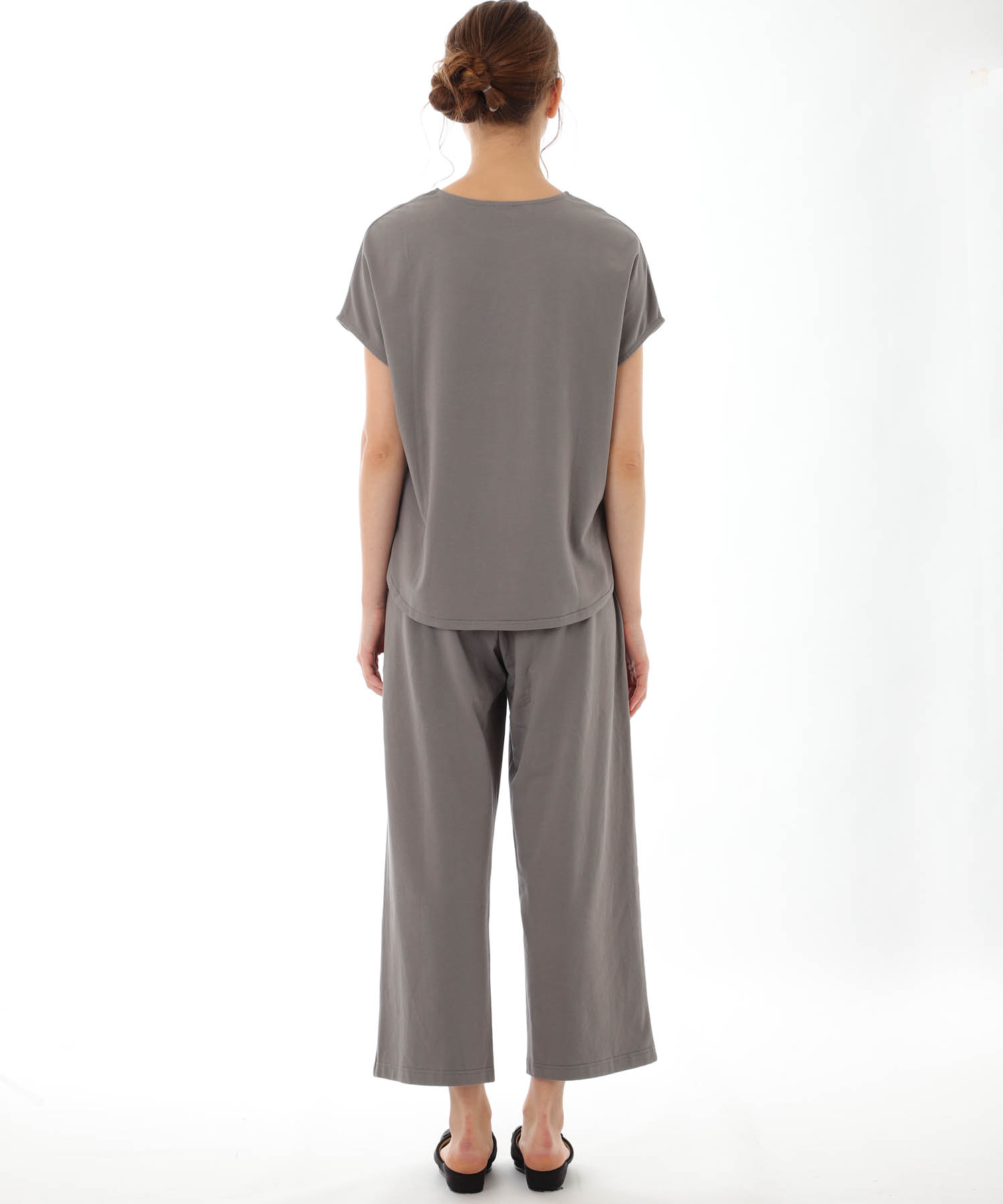 コットンベア天竺パンダ_パジャマ&ルームウェア-セットアップ_グレー_9