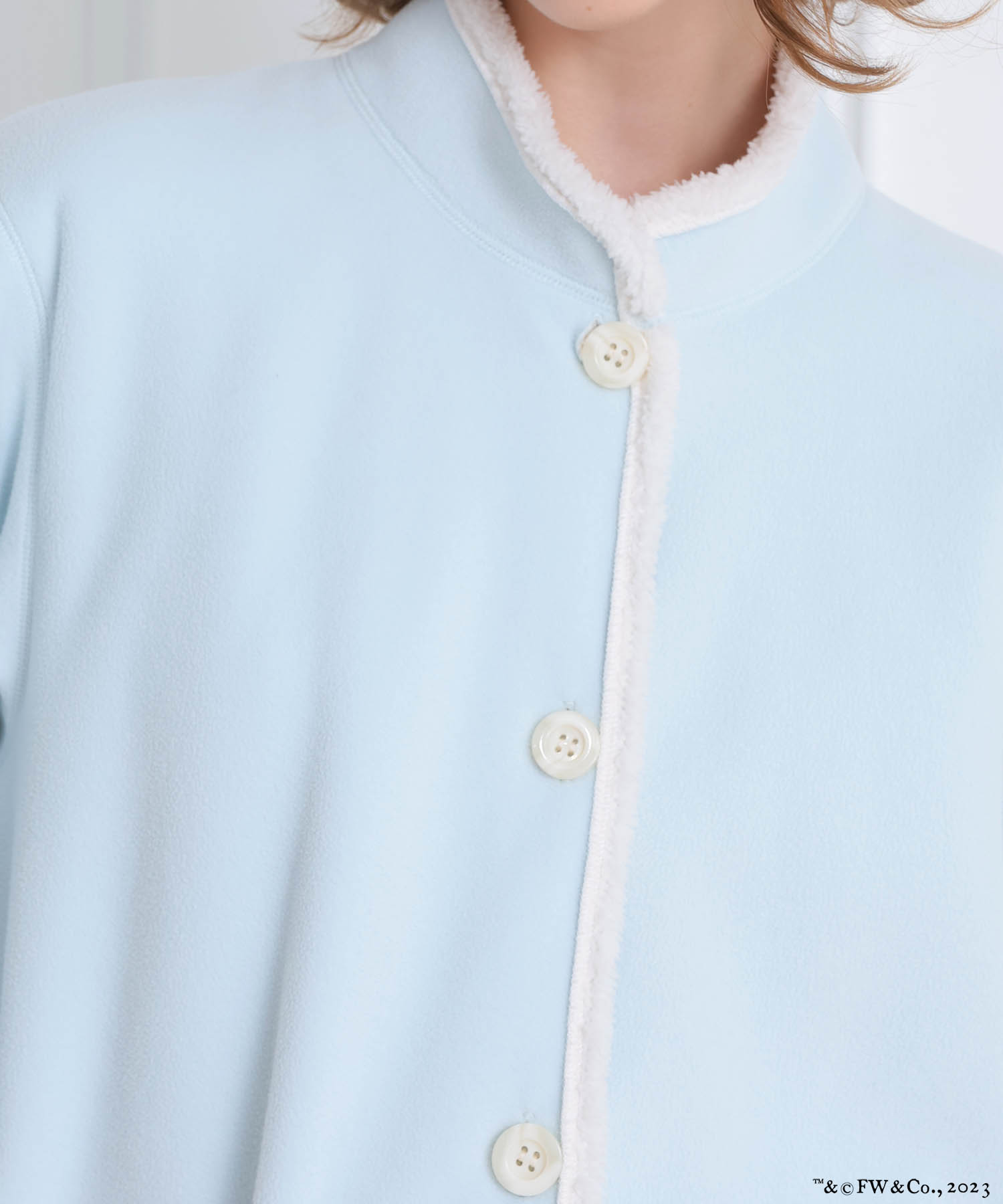 ピーターラビット™フリースボアガウン_パジャマ&ルームウェア-トップス-カーディガン・ガウン_ブルー_4