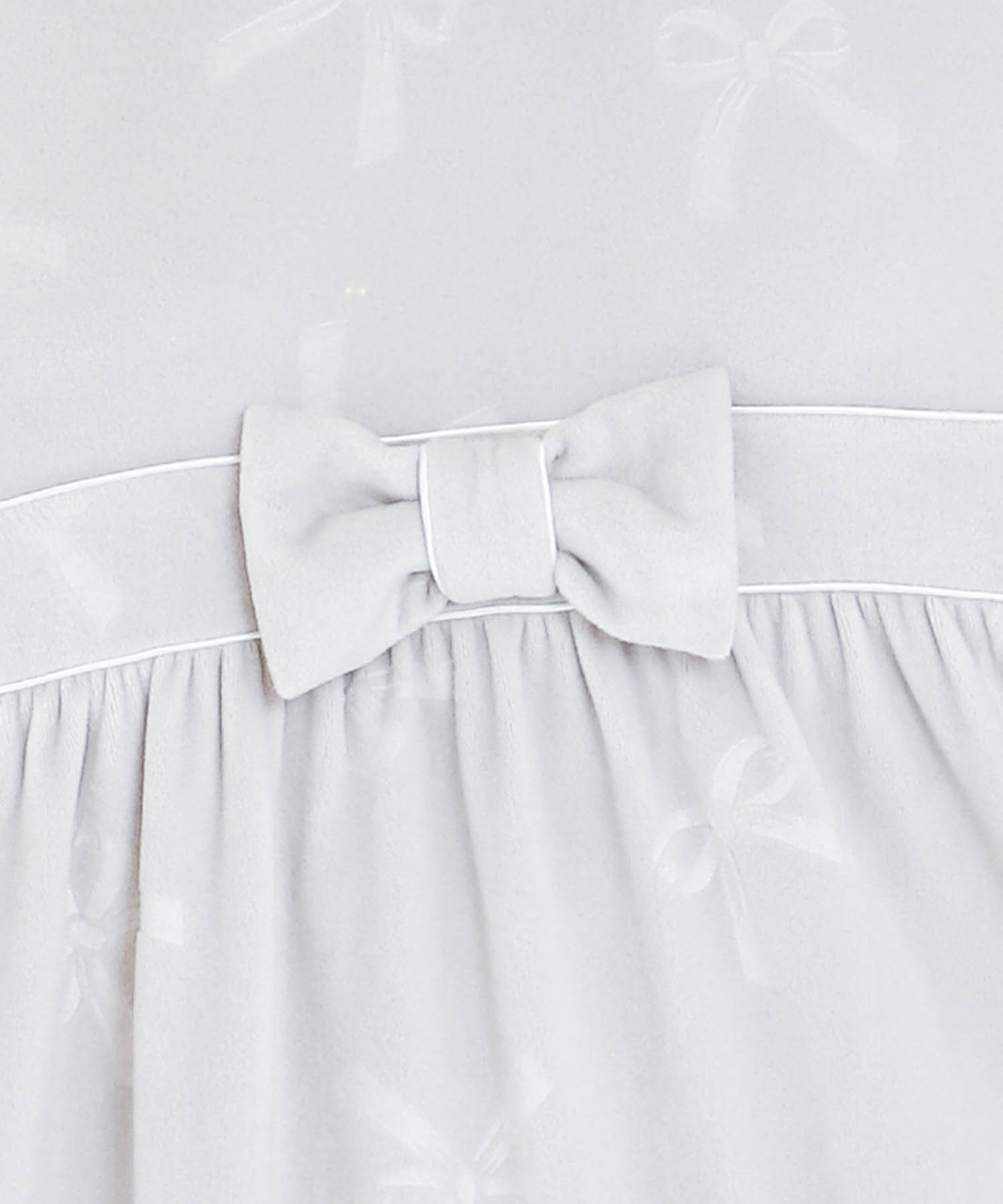 スノースムージーリボンエンボスワンピース_パジャマ&ルームウェア-ワンピース・ネグリジェ_グレー_3