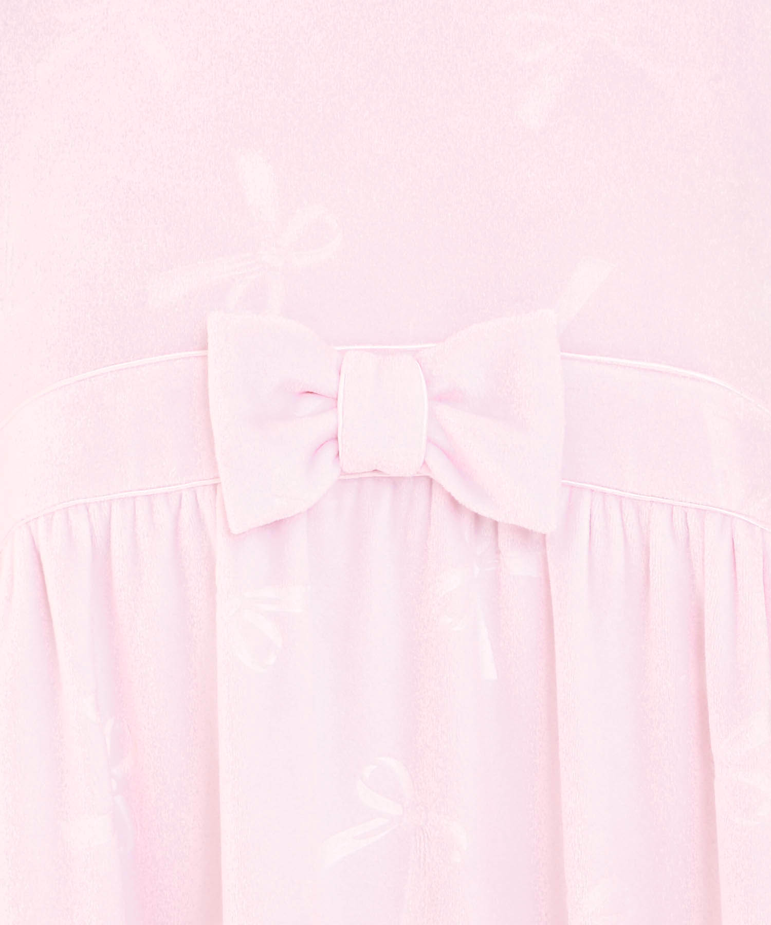 スノースムージーリボンエンボスワンピース_パジャマ&ルームウェア-ワンピース・ネグリジェ_ピンク_3