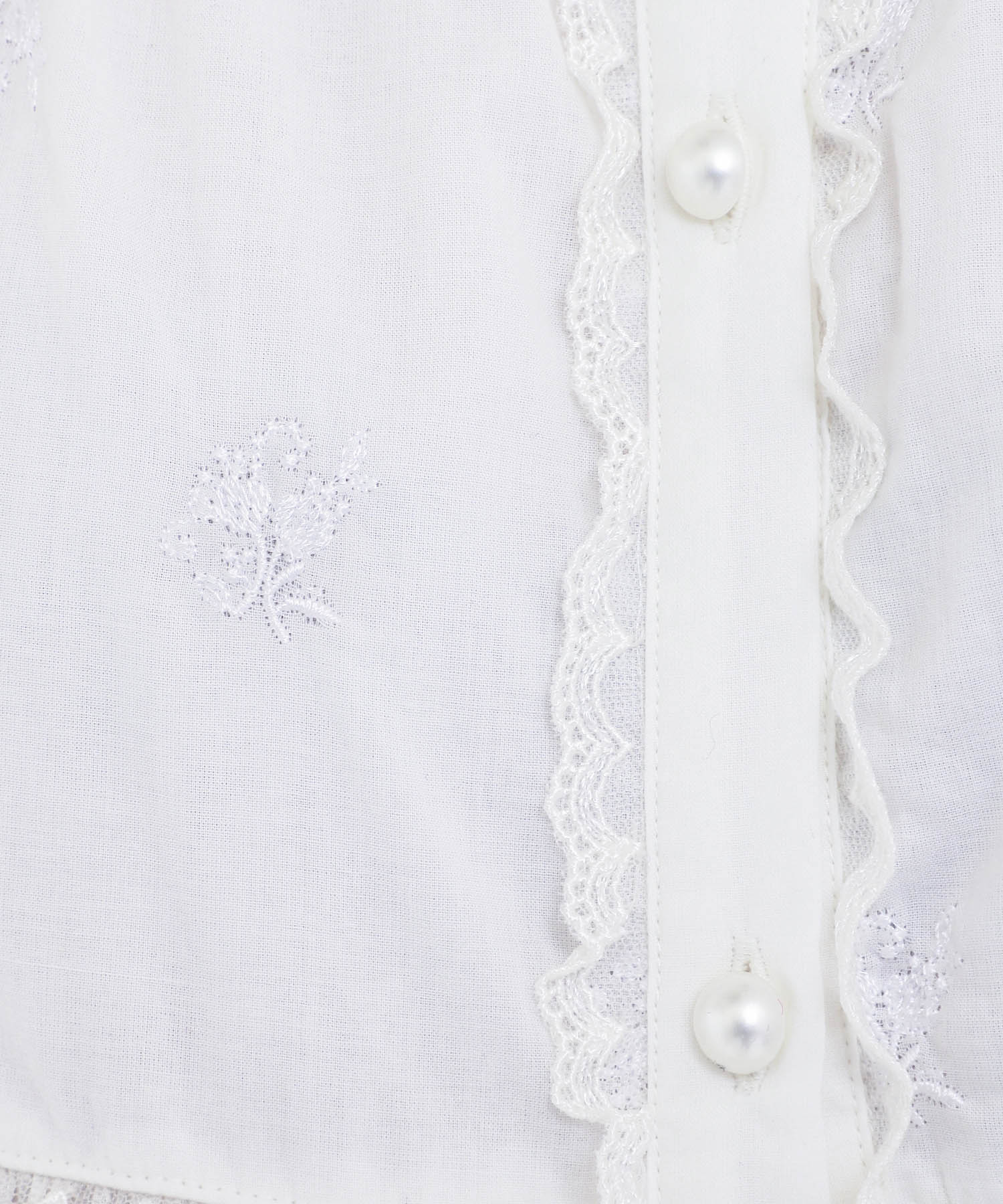 60/ローンAOレースドレス_パジャマ&ルームウェア-ワンピース・ネグリジェ_ホワイト_4