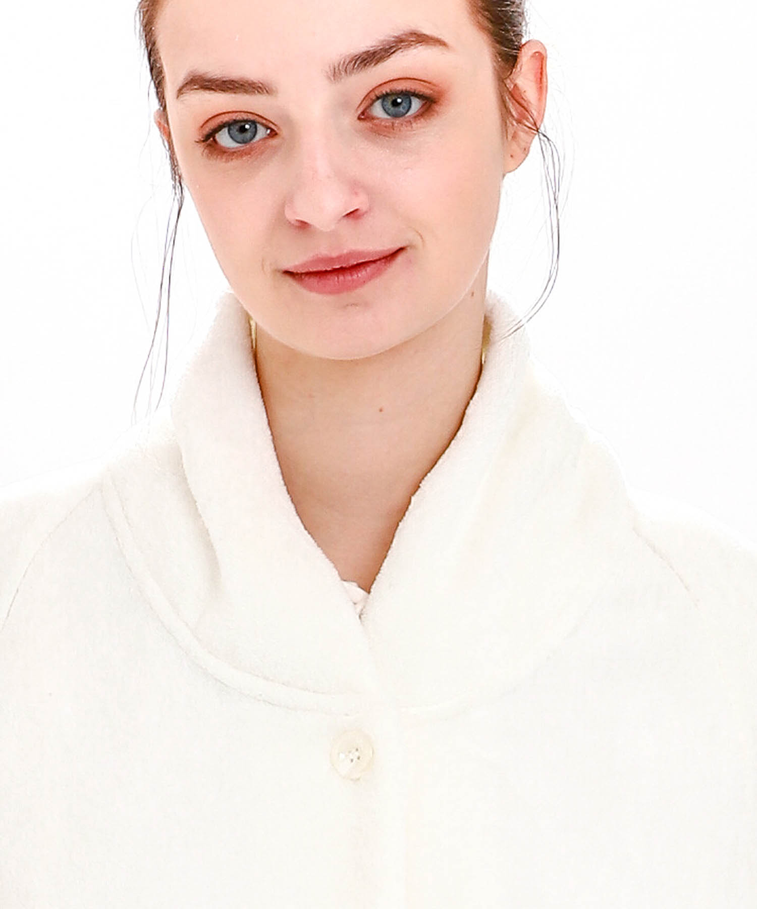 ソフティースノーリボンリボンベスト_パジャマ&ルームウェア-トップス-カーディガン・ガウン_ホワイト_3