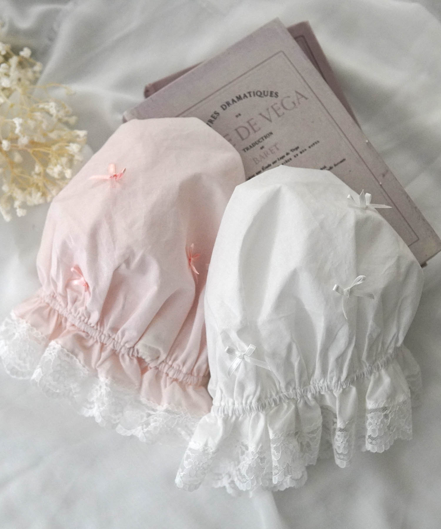 60/ローンAOレースナイトキャップ_グッズ-その他_ピンク_3