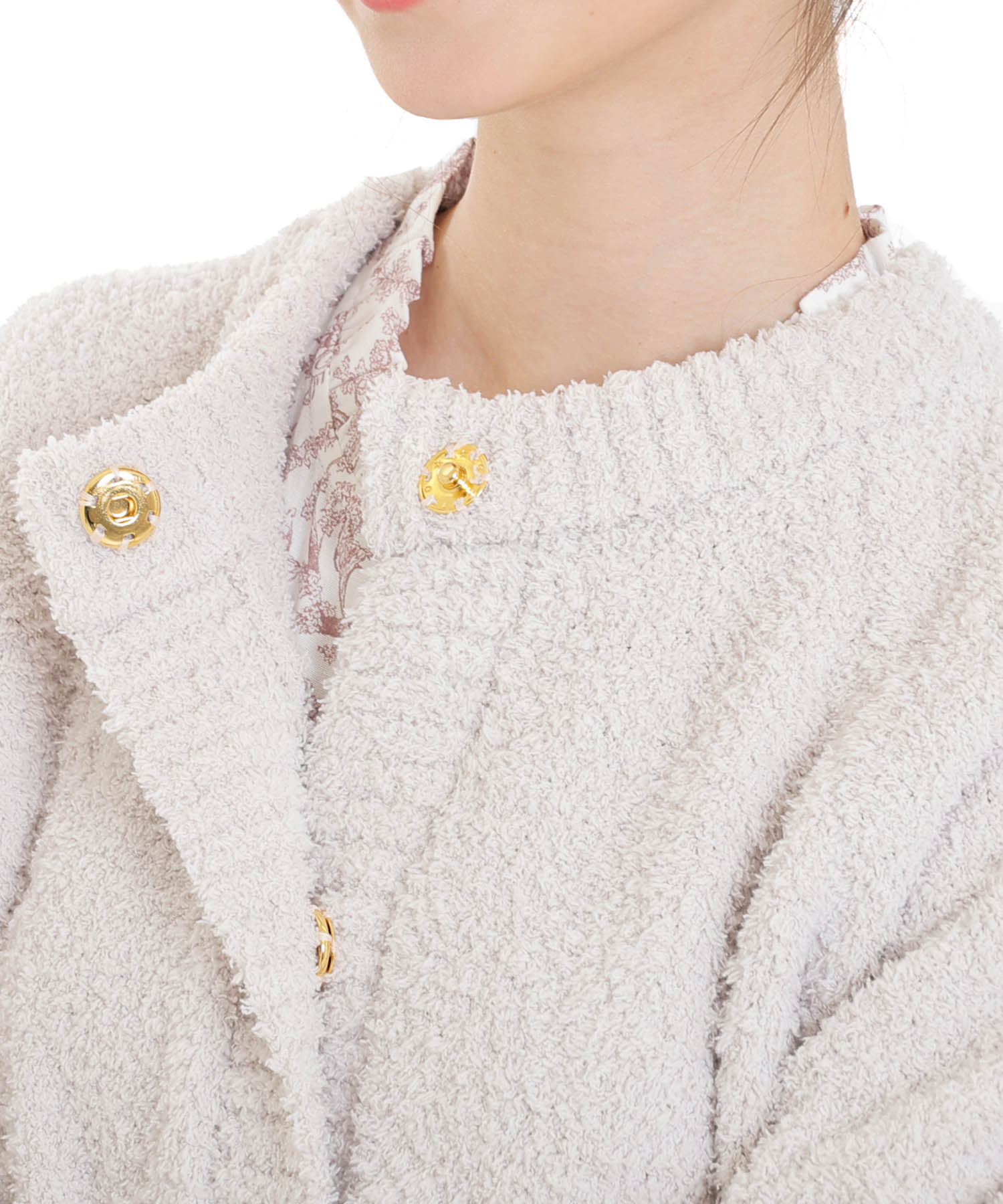 モールニットカーディガン_パジャマ&ルームウェア-トップス-カーディガン・ガウン_ベージュ_4