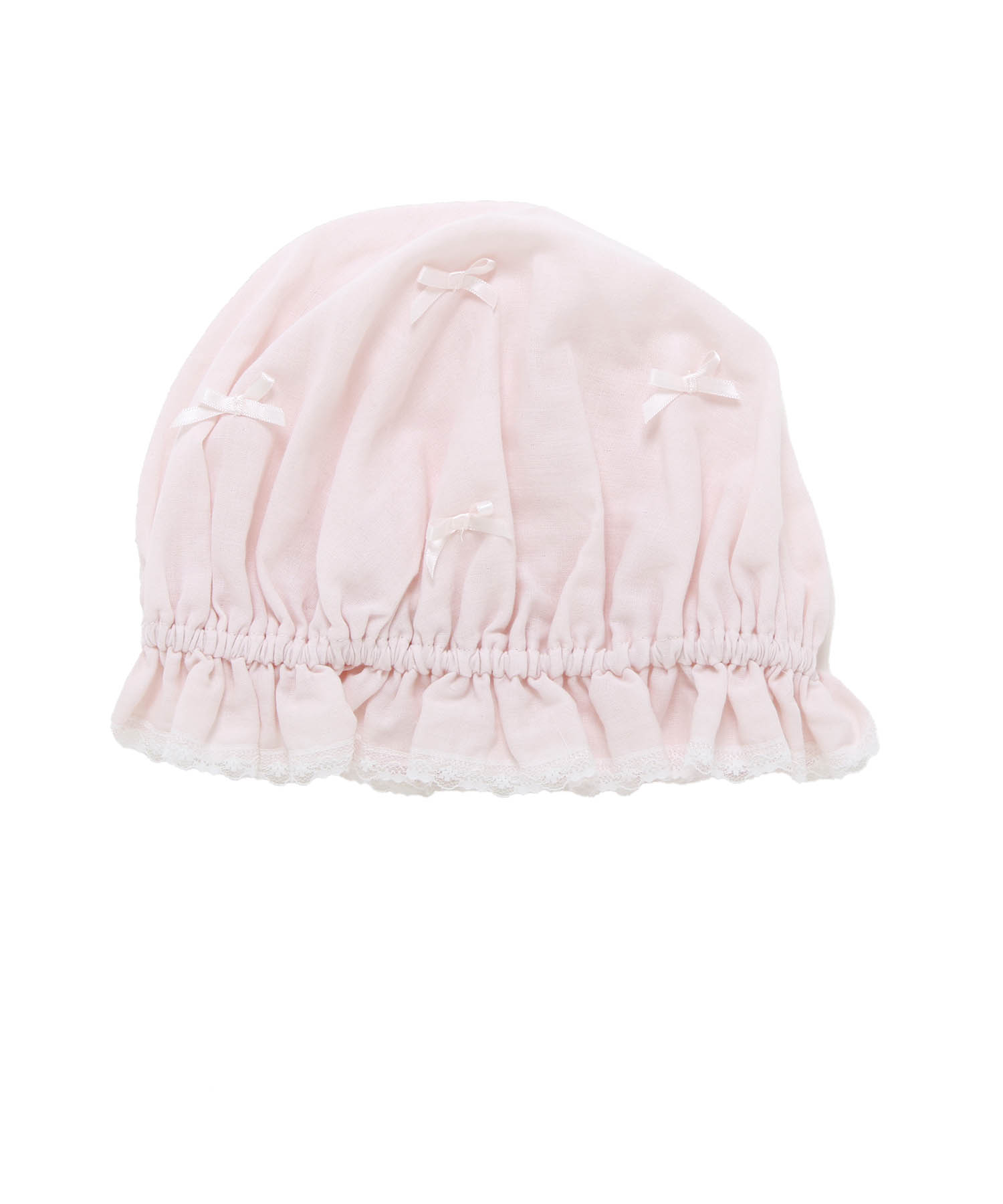 50/ダブルガーゼクラシカルナイトキャップ_グッズ-その他_ピンク_0