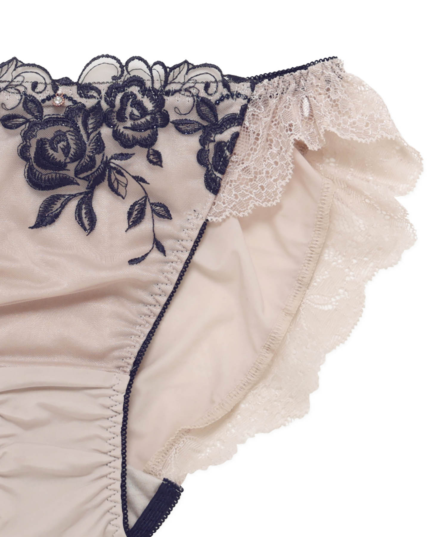 ローズショーツ_ランジェリー・下着-ショーツ-スタンダードショーツ_ベージュ_1