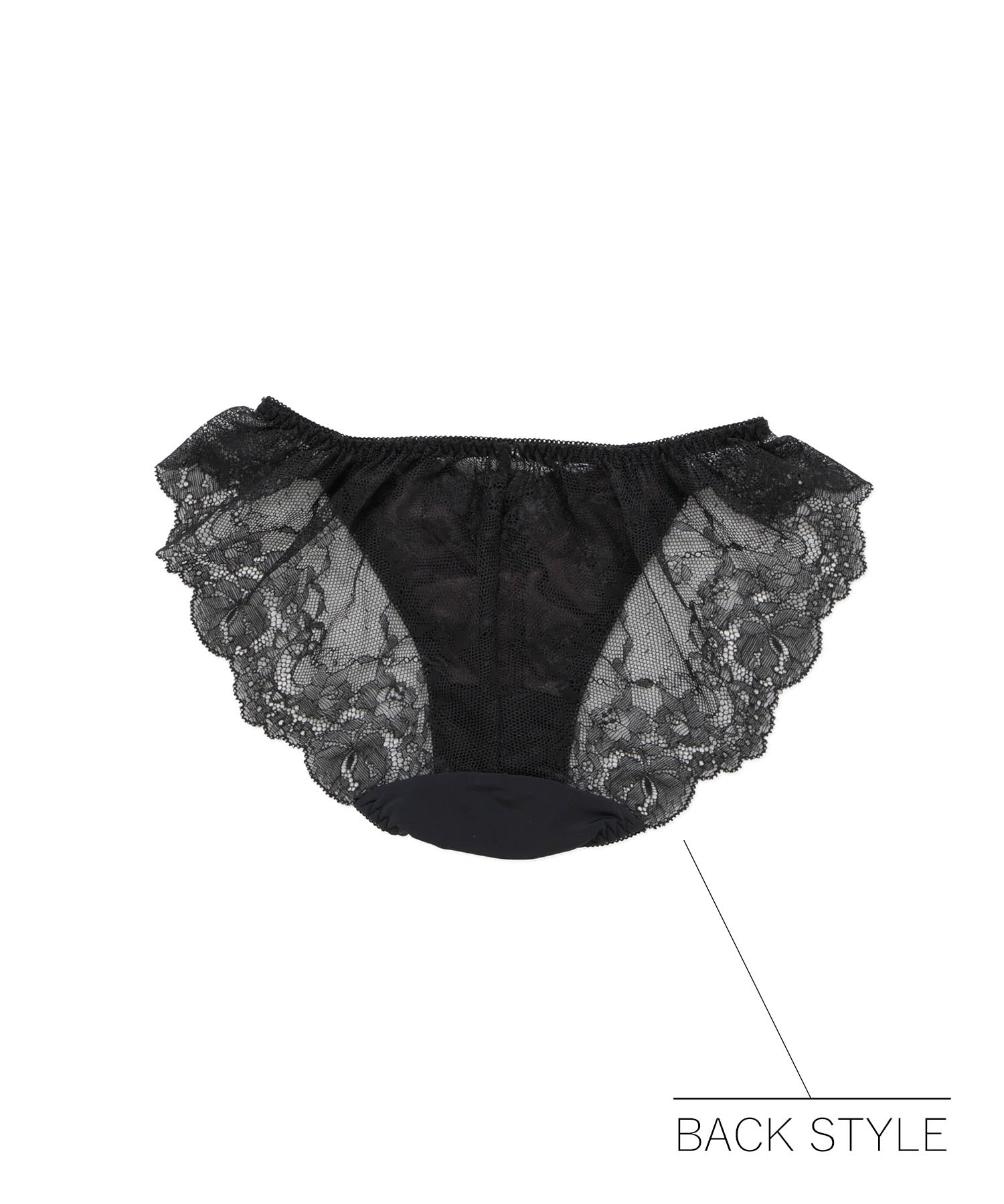 ローズバックレースショーツ_ランジェリー・下着-ショーツ-バックレースショーツ_ブラック_2