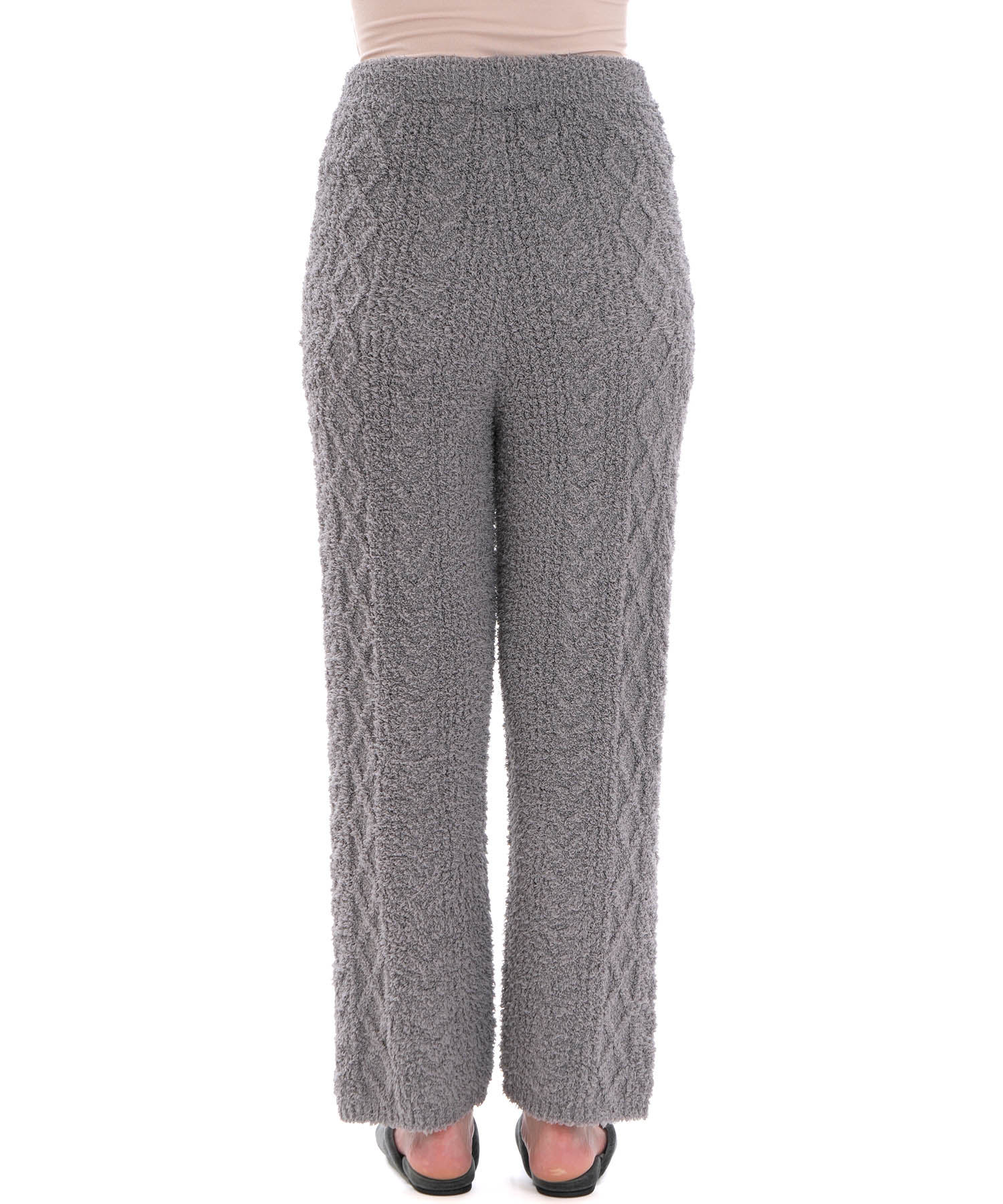 モールニットノエルリュバンボトムス_パジャマ&ルームウェア-ボトムス_グレー_4
