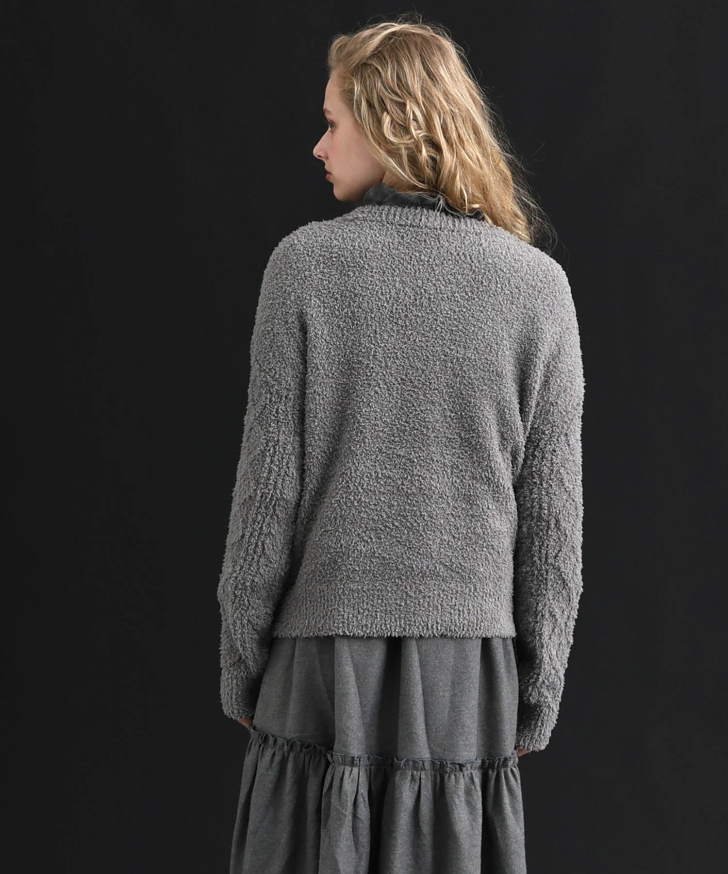 モールニットノエルリュバントップス_パジャマ&ルームウェア-トップス_グレー_6