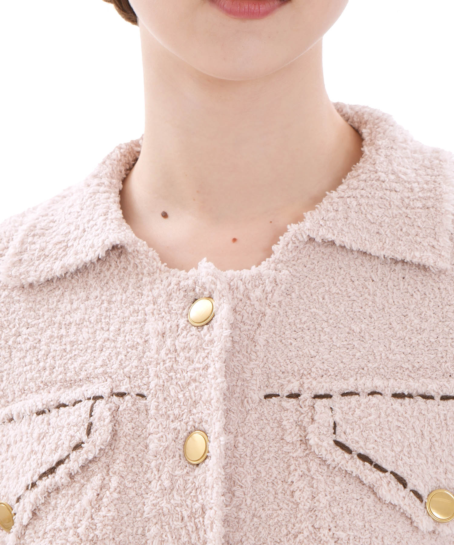 モールニットフラッフィーデニムトップス_パジャマ&ルームウェア-トップス_ベージュ_3