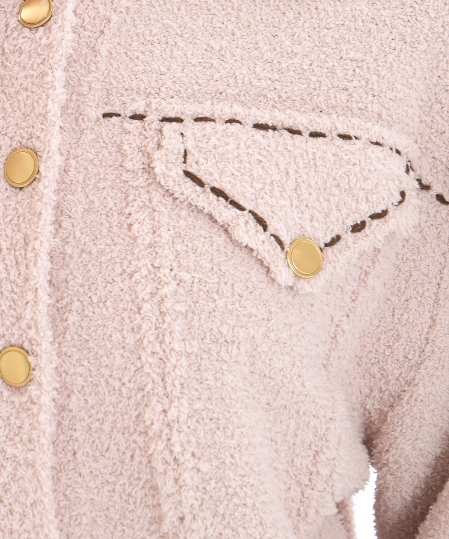 モールニットフラッフィーデニムトップス_パジャマ&ルームウェア-トップス_ベージュ_4