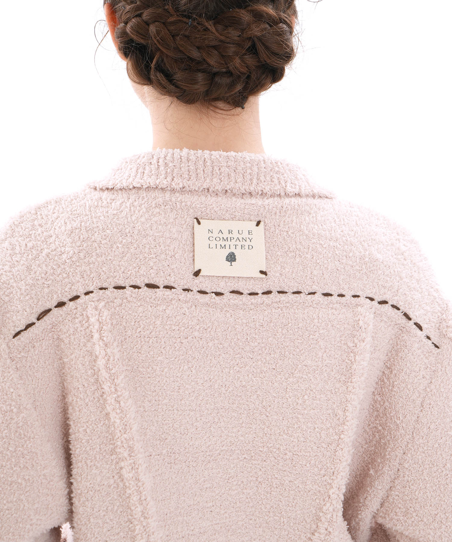 モールニットフラッフィーデニムトップス_パジャマ&ルームウェア-トップス_ベージュ_6