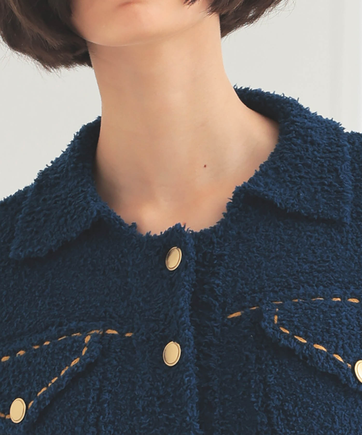 モールニットフラッフィーデニムトップス_パジャマ&ルームウェア-トップス_ブルー_3