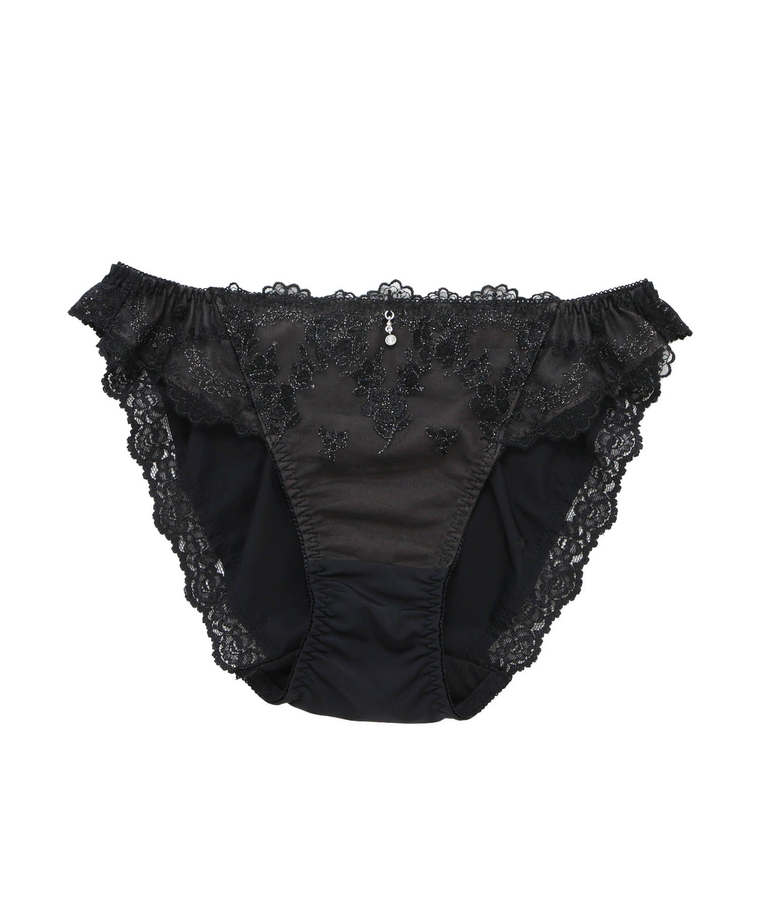 ラヴィリエショーツ_ランジェリー・下着-ショーツ-スタンダードショーツ_ブラック_0