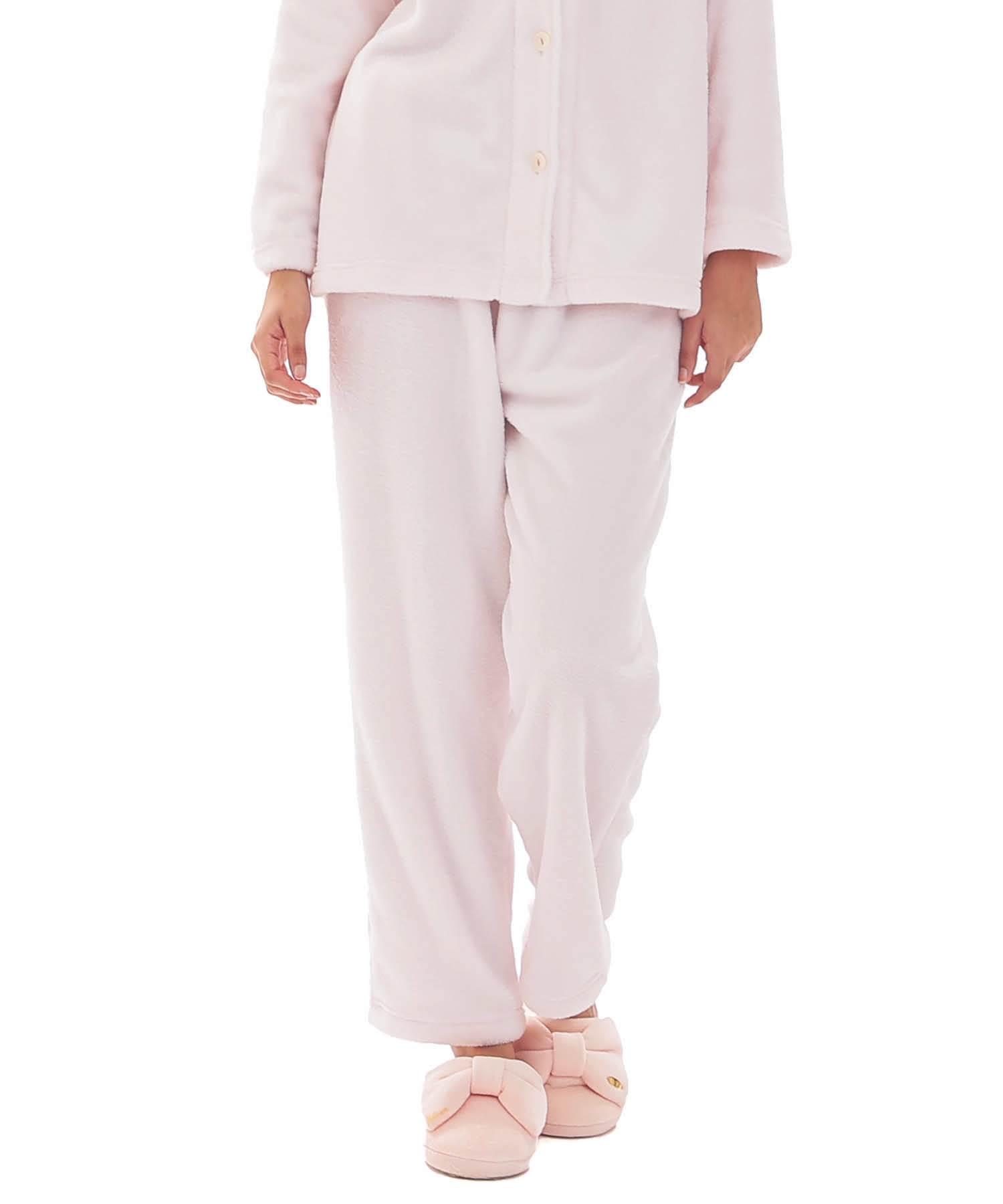 スノーパウダームジシャツパジャマ_パジャマ&ルームウェア-セットアップ_ピンク_6