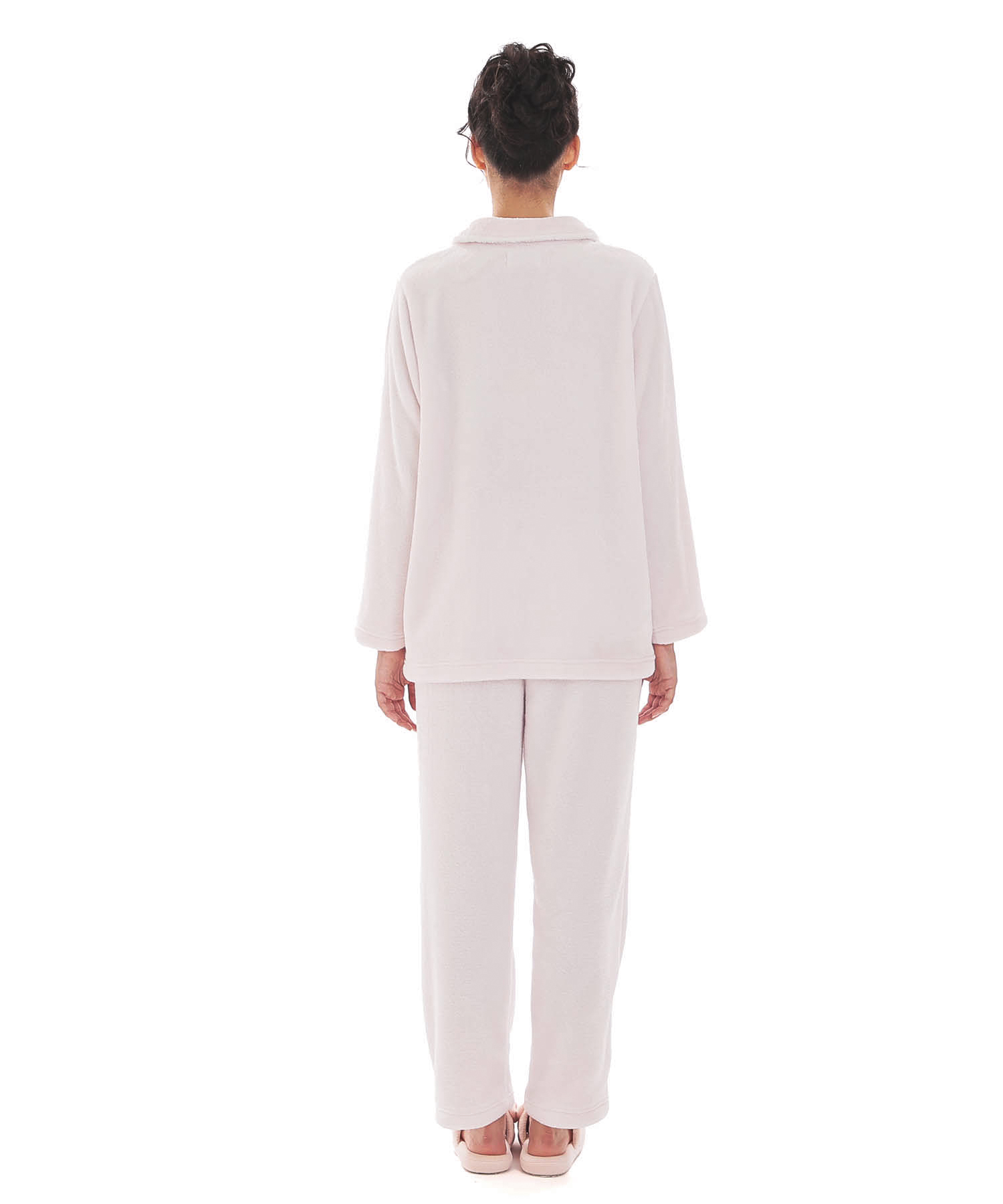 スノーパウダームジシャツパジャマ_パジャマ&ルームウェア-セットアップ_ピンク_7