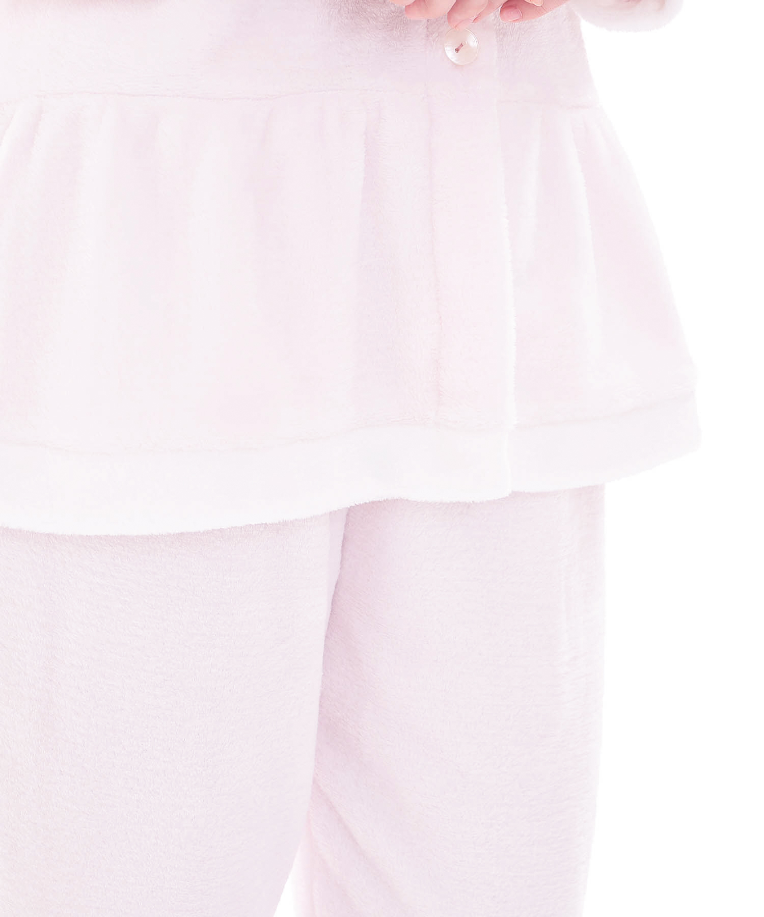 スノーパウダームジペプラムパジャマ_パジャマ&ルームウェア-セットアップ_ピンク_5