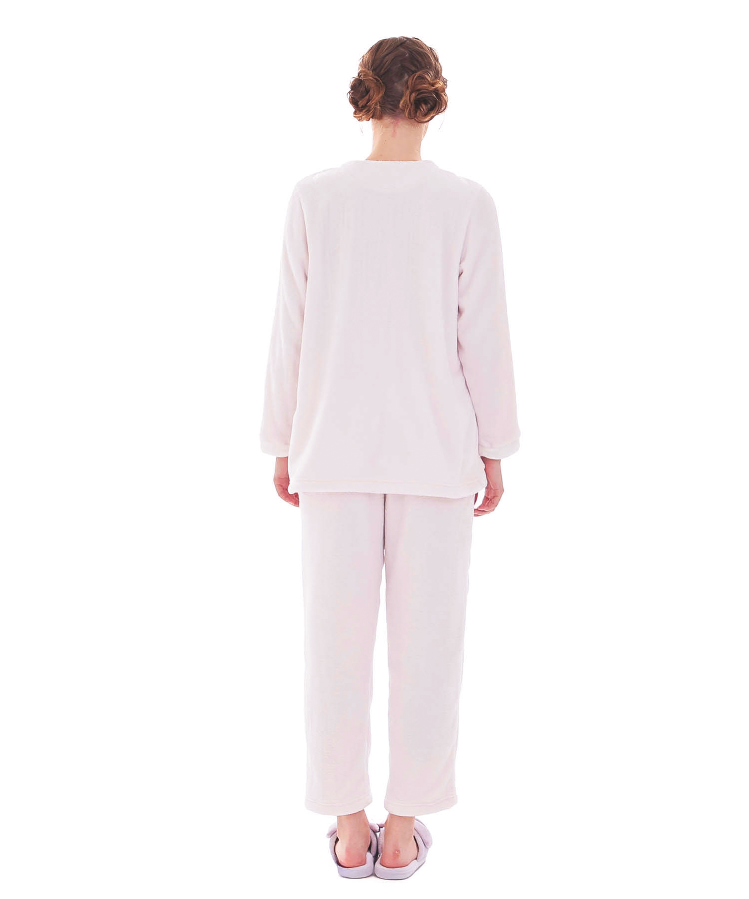 スノーパウダームジペプラムパジャマ_パジャマ&ルームウェア-セットアップ_ピンク_7
