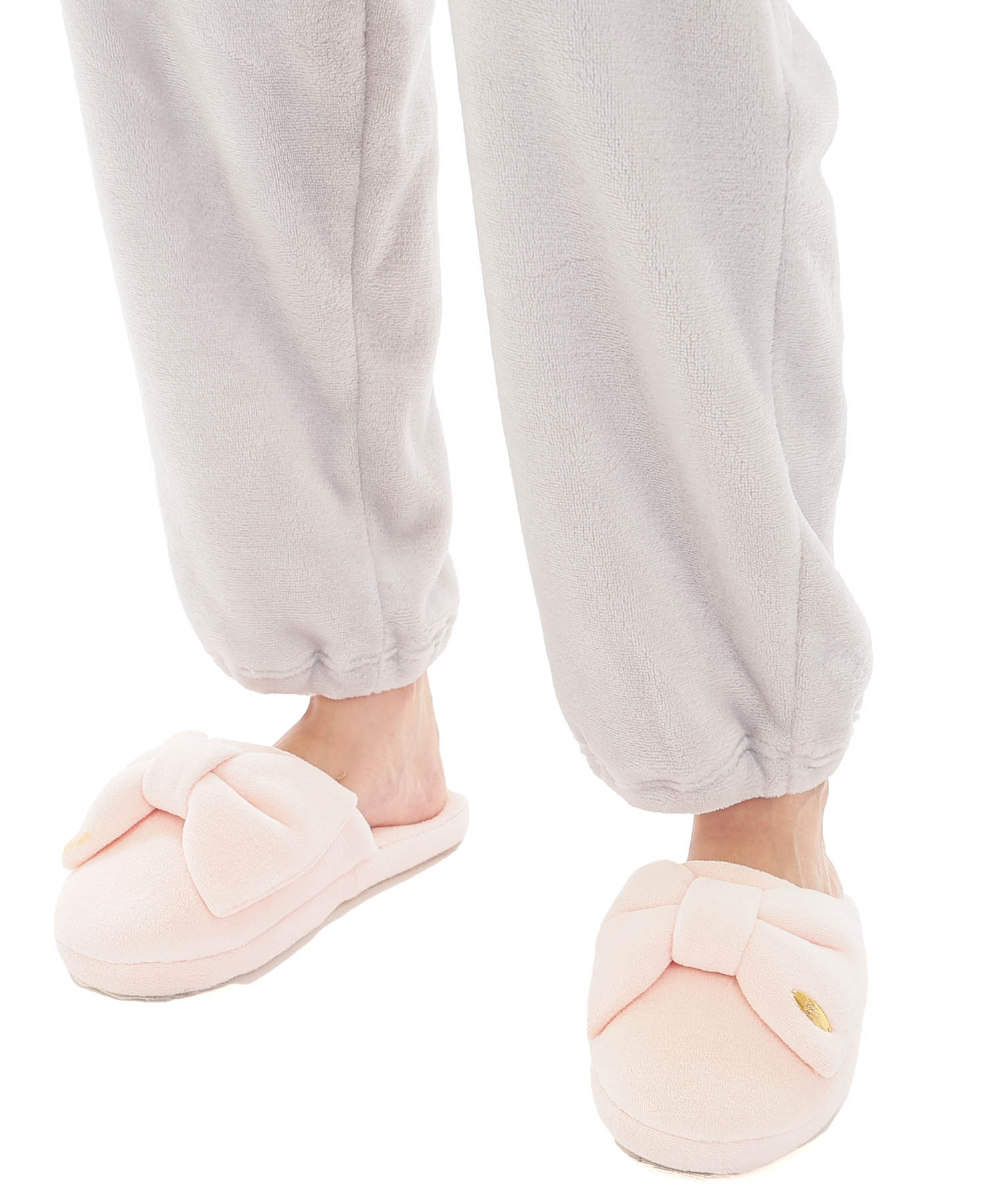 スノーパウダームジスタンドカラーパジャマ_パジャマ&ルームウェア-セットアップ_グレー_6