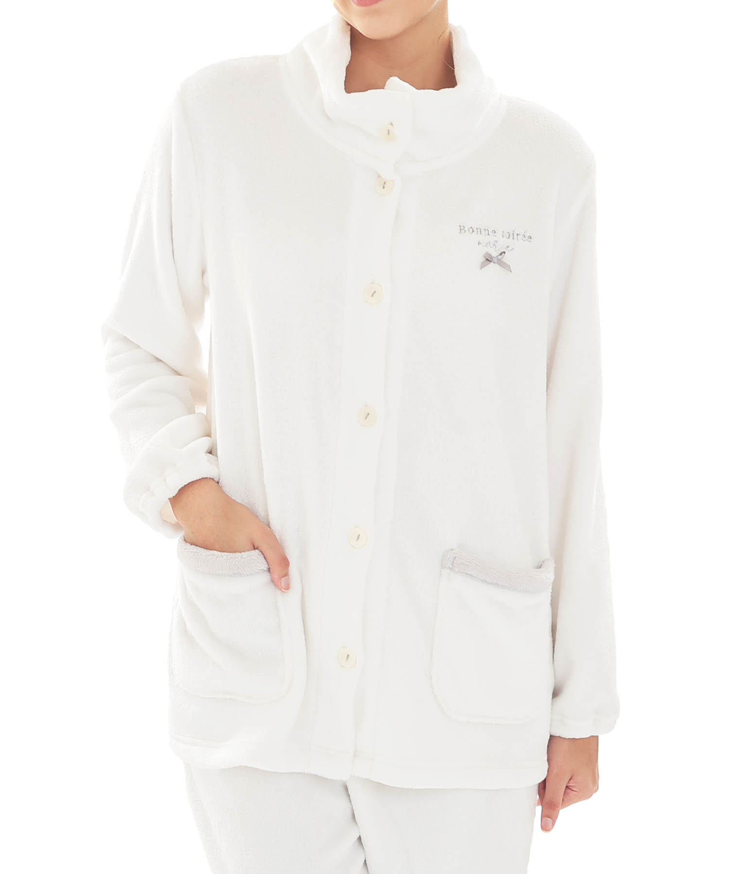 スノーパウダームジスタンドカラーパジャマ