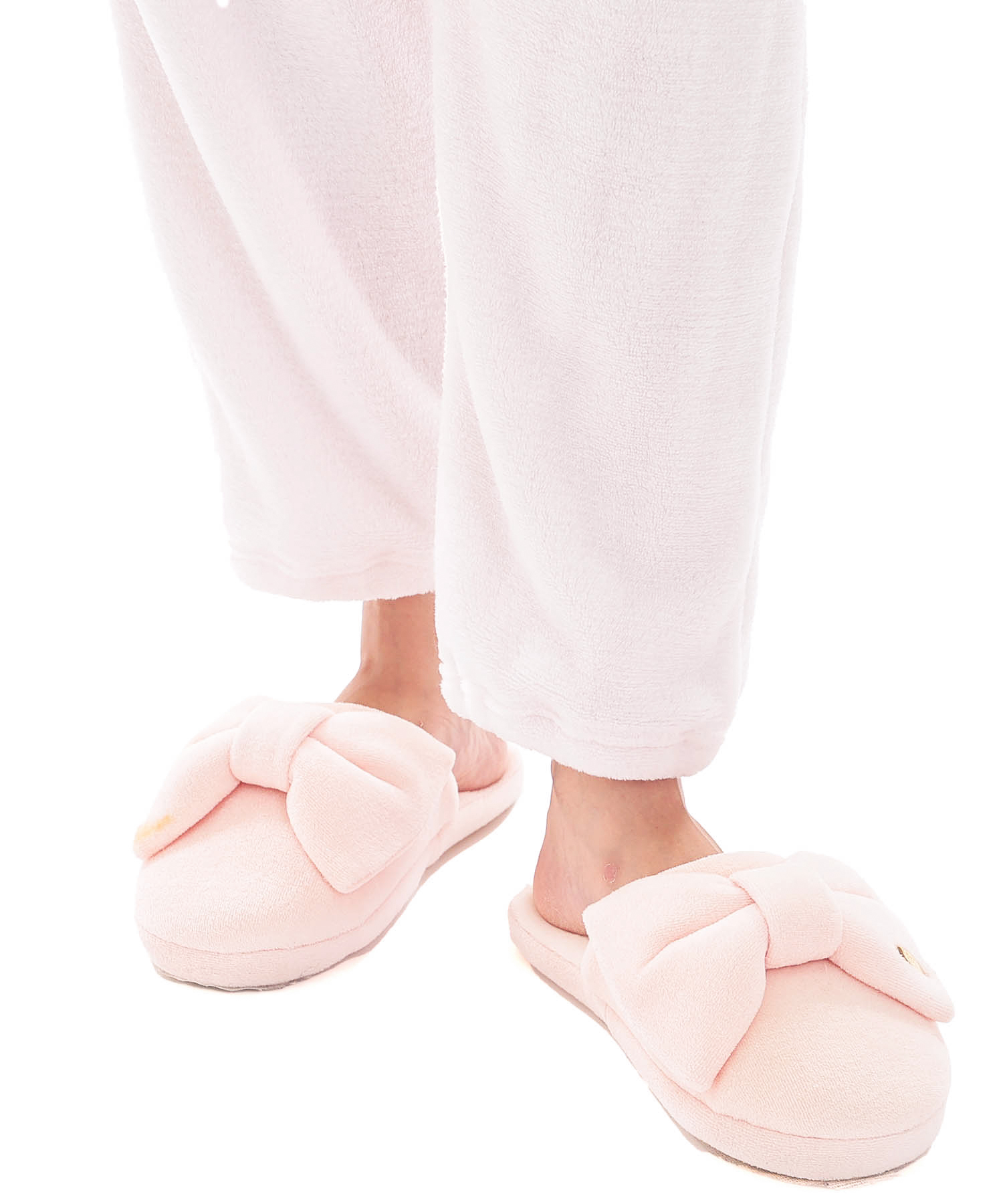 スノーパウダームジスタンドカラーパジャマ_パジャマ&ルームウェア-セットアップ_ピンク_6