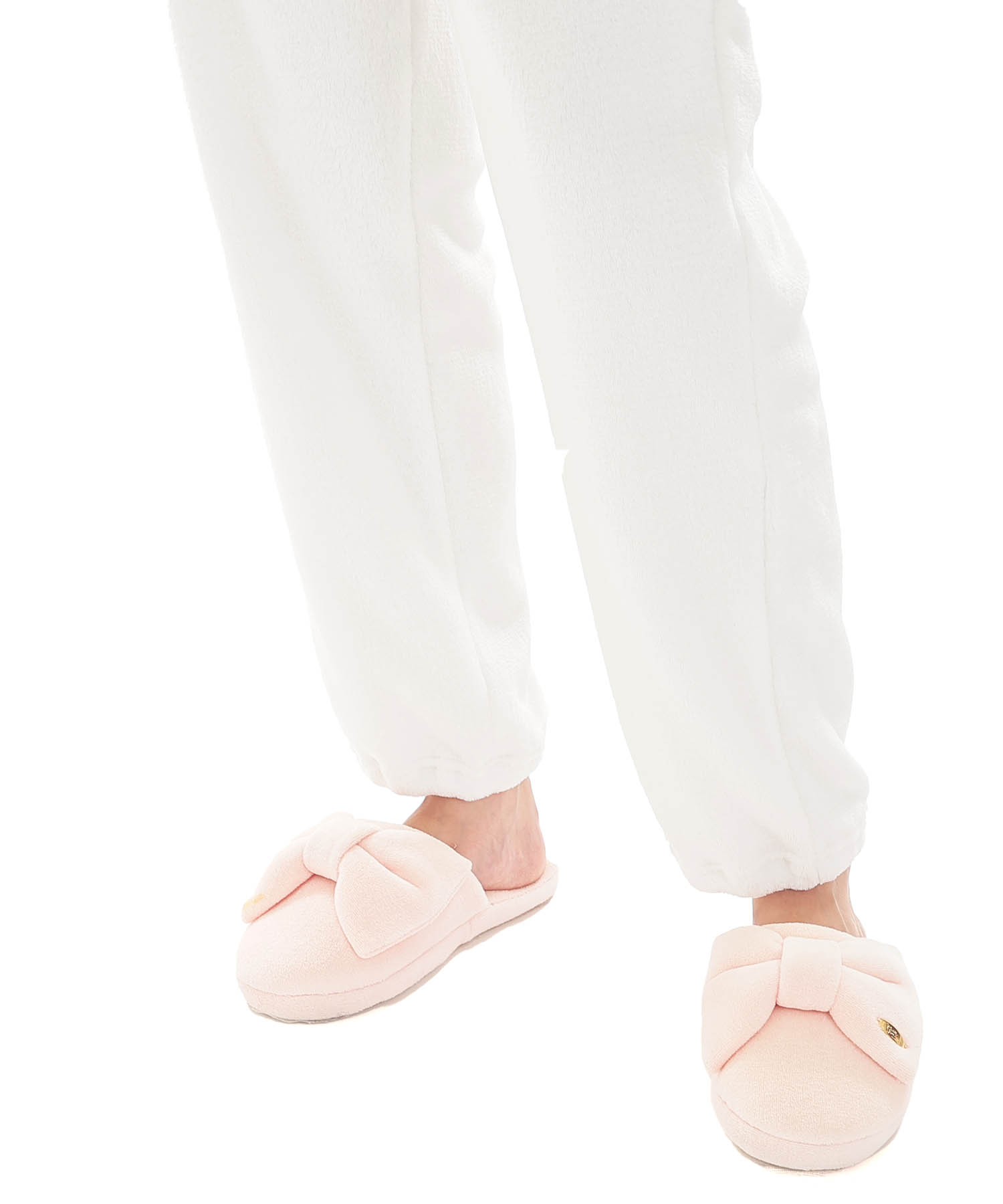 スノーパウダームジスタンドカラーパジャマ_パジャマ&ルームウェア-セットアップ_ホワイト_6