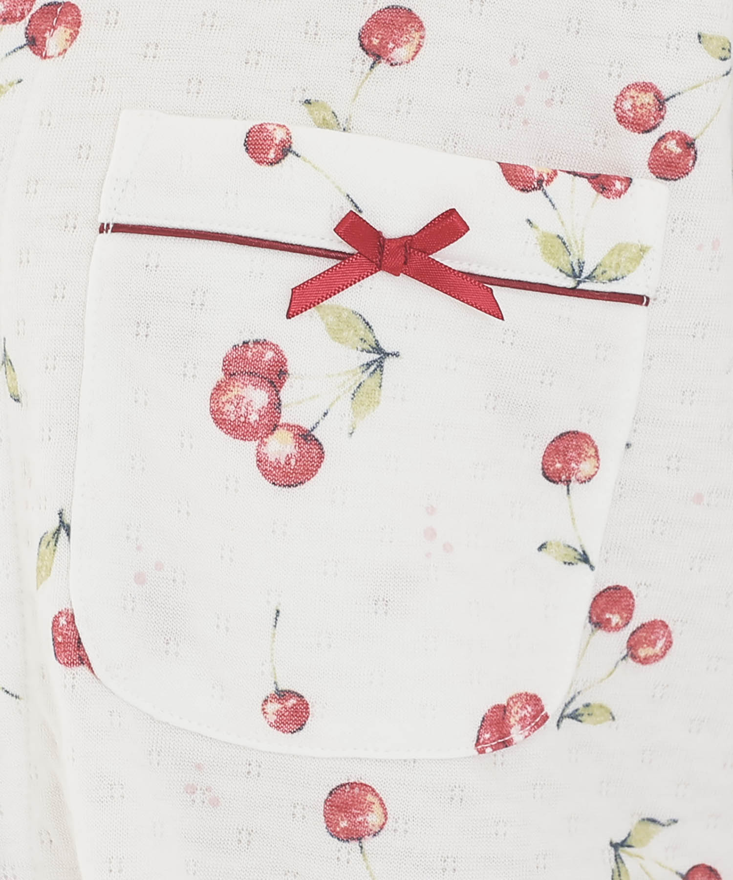 接結（綿入り）チェリーシャツパジャマ_パジャマ&ルームウェア-セットアップ_ホワイト_4