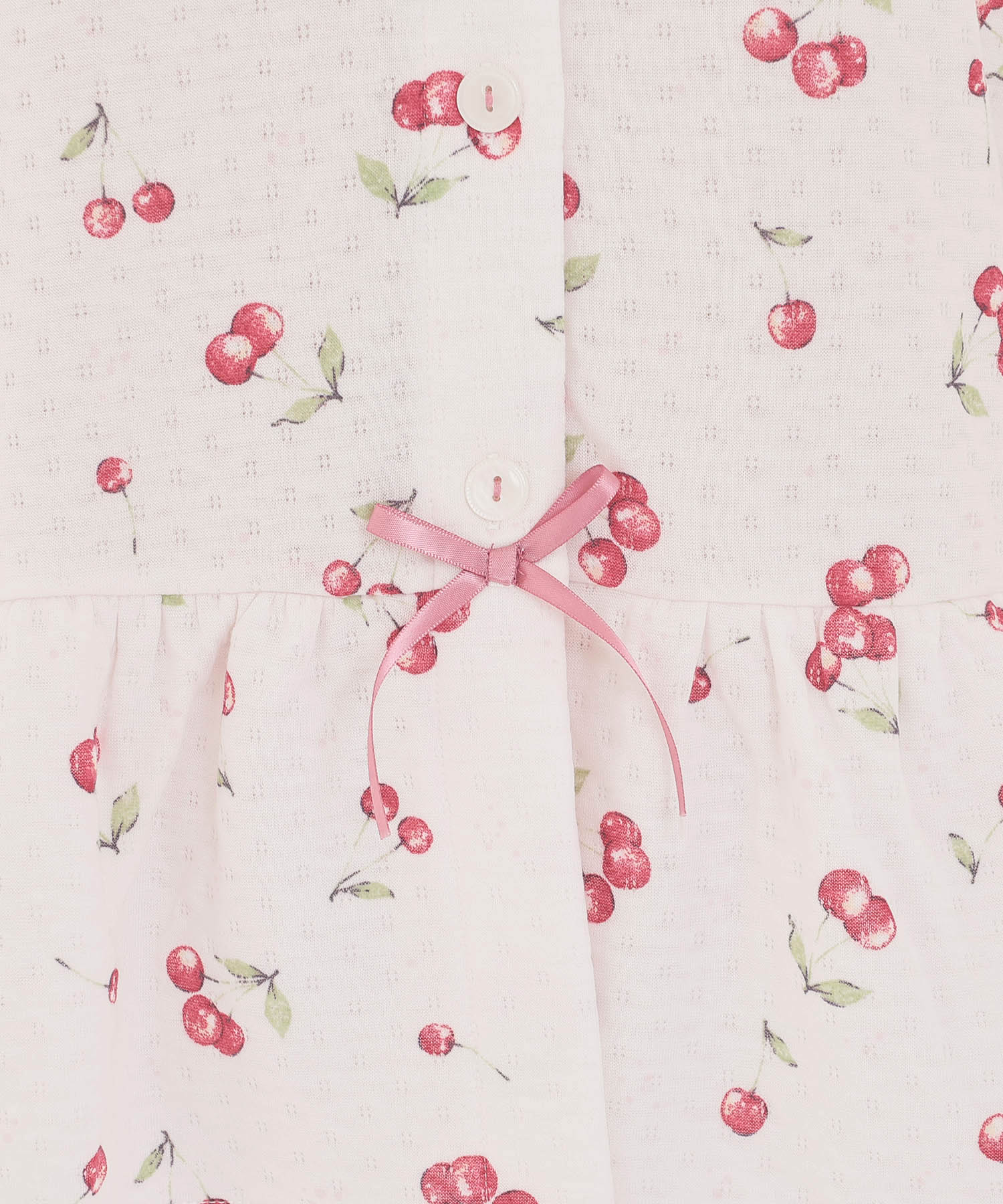 接結（綿入り）チェリーペプラムパジャマ_パジャマ&ルームウェア-セットアップ_ピンク_4