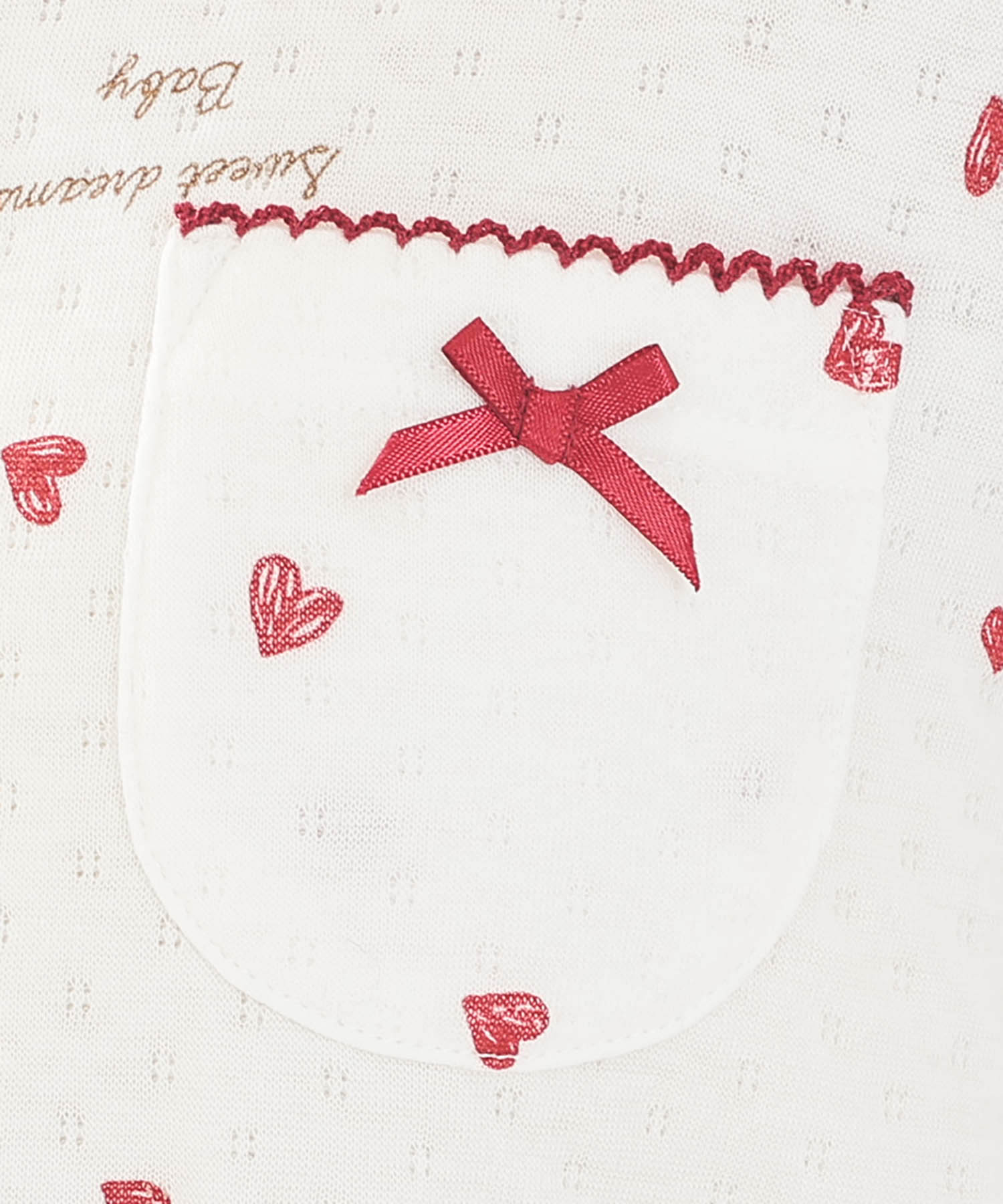 接結（綿入り）ハートフリルパジャマ_パジャマ&ルームウェア-セットアップ_ホワイト_4