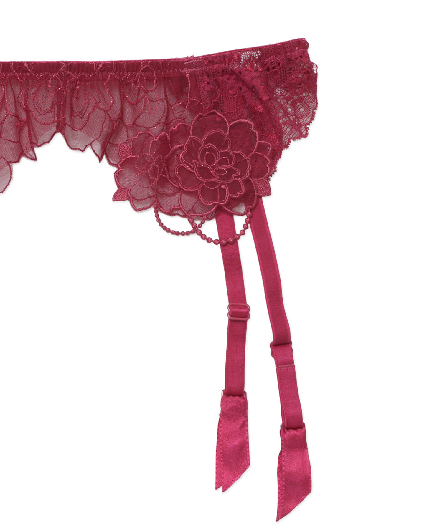 ローザガーターベルト_ランジェリー・下着-ショーツ-デザインショーツ_ボルドー_1