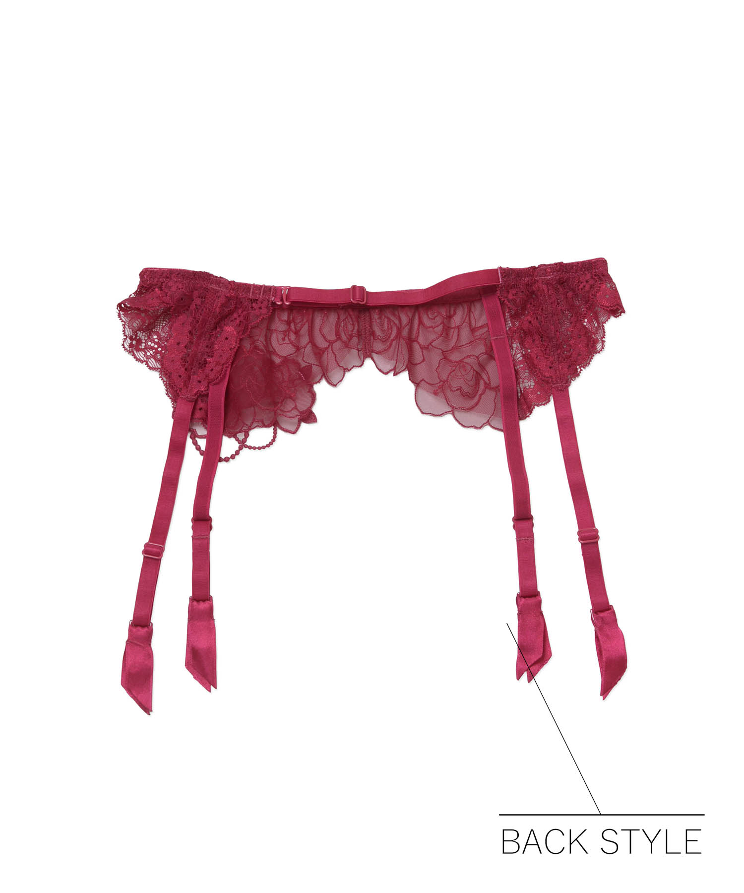 ローザガーターベルト_ランジェリー・下着-ショーツ-デザインショーツ_ボルドー_2