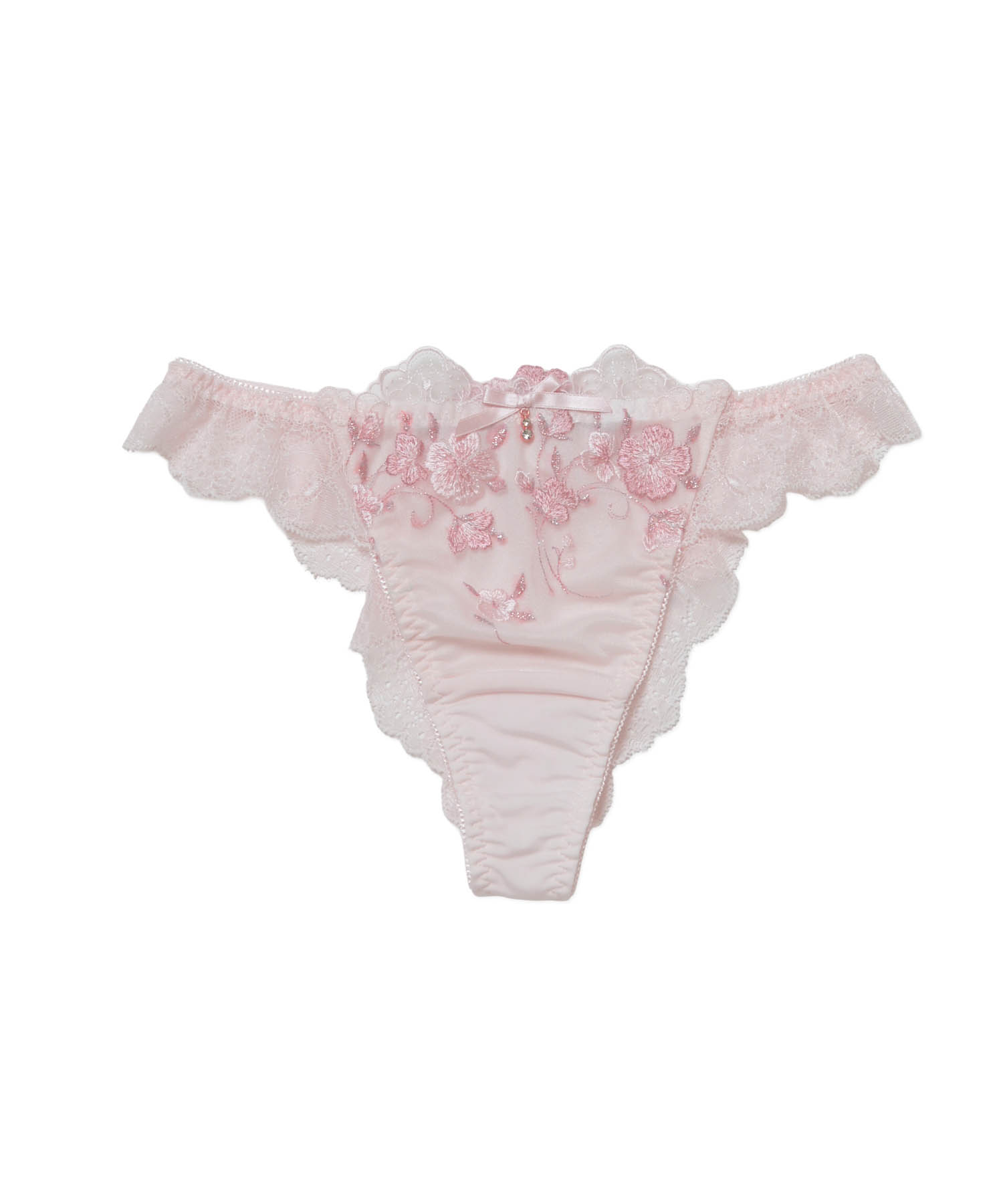 ナディアTショーツ_ランジェリー・下着-ショーツ-Tショーツ_ピンク_0