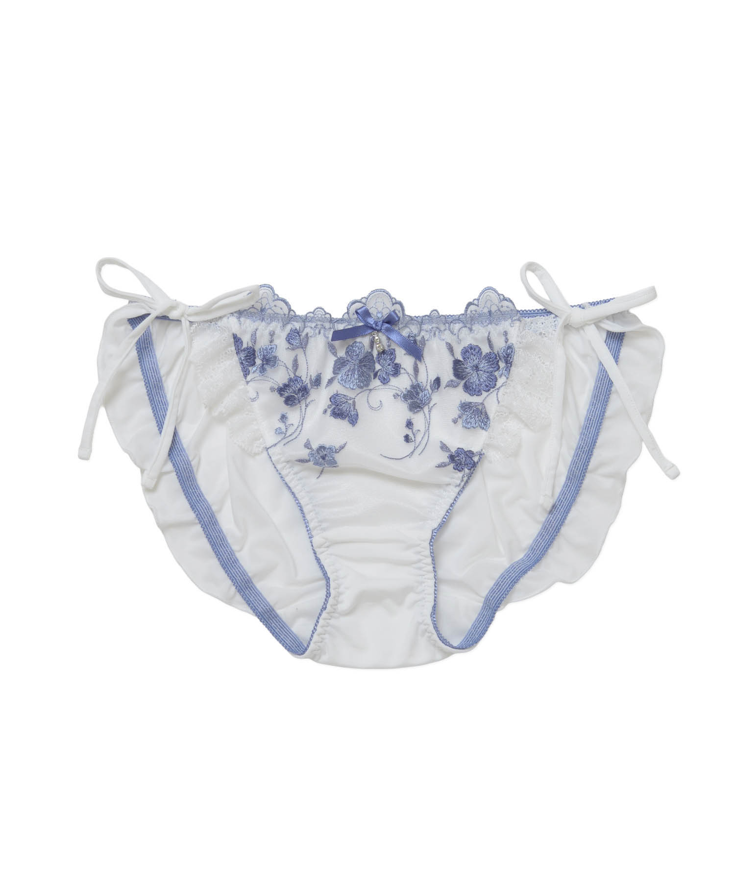 ナディアサイドリボンショーツ_ランジェリー・下着-ショーツ-サイドリボンショーツ_ブルー_0