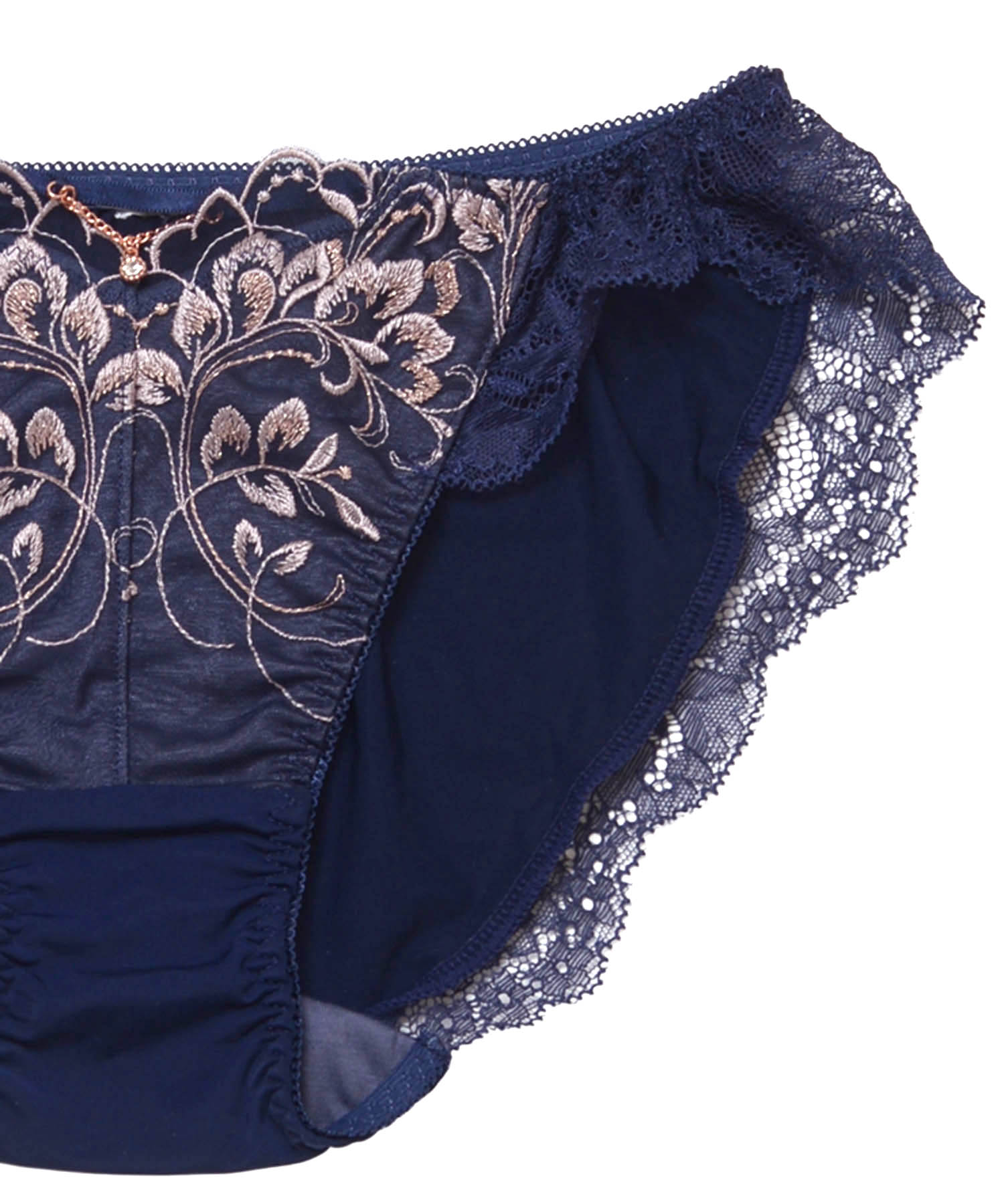 レジーナショーツ_ランジェリー・下着-ショーツ-スタンダードショーツ_ネイビー_1