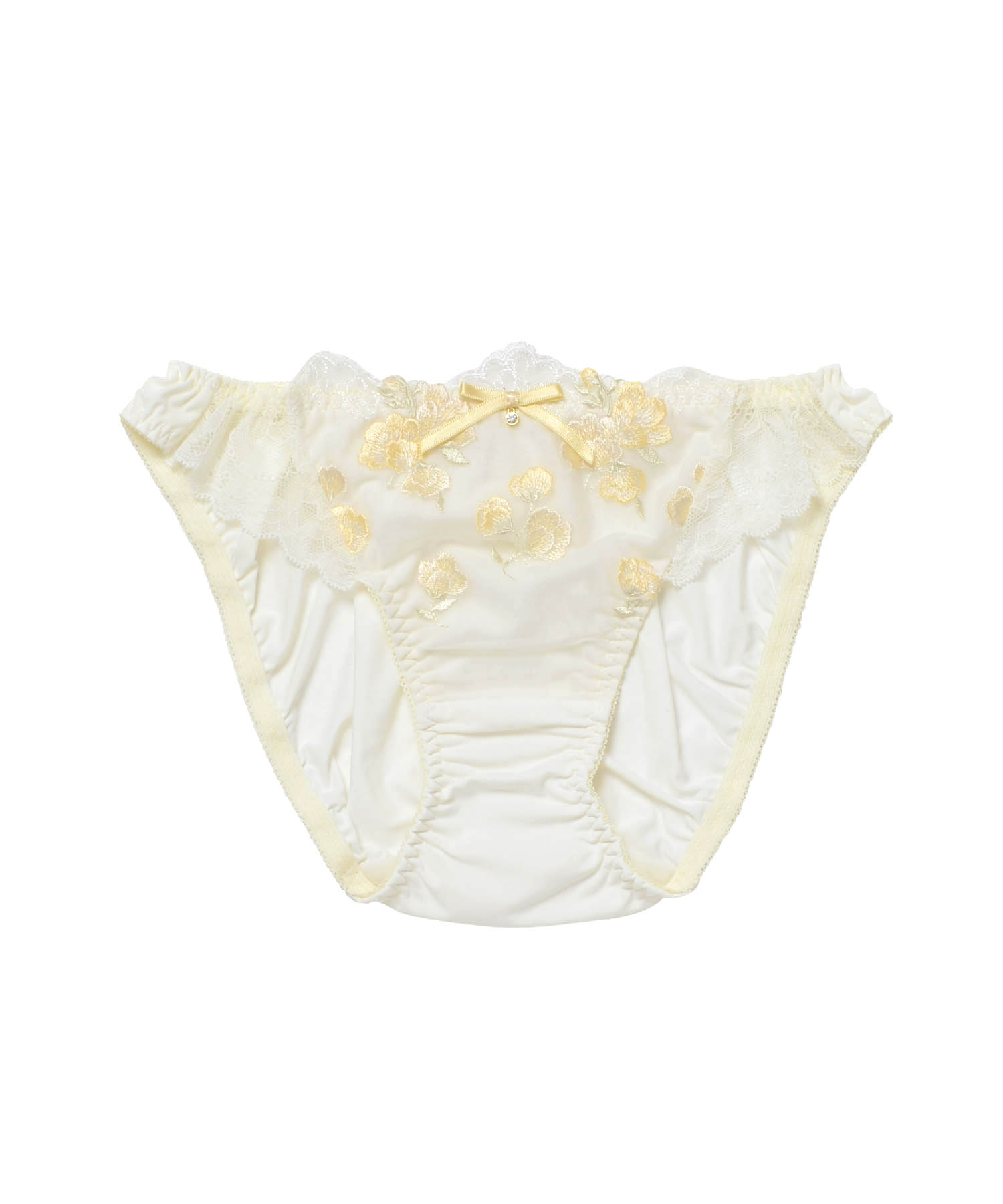 リリアンショーツ_ランジェリー・下着-ショーツ-スタンダードショーツ_イエロー_0