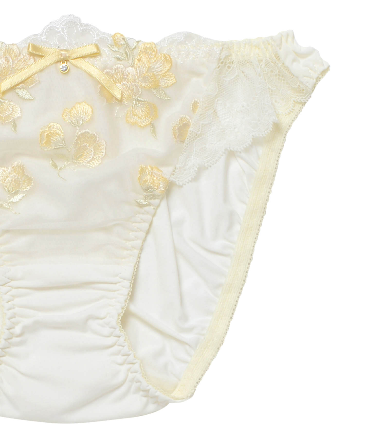 リリアンショーツ_ランジェリー・下着-ショーツ-スタンダードショーツ_イエロー_1