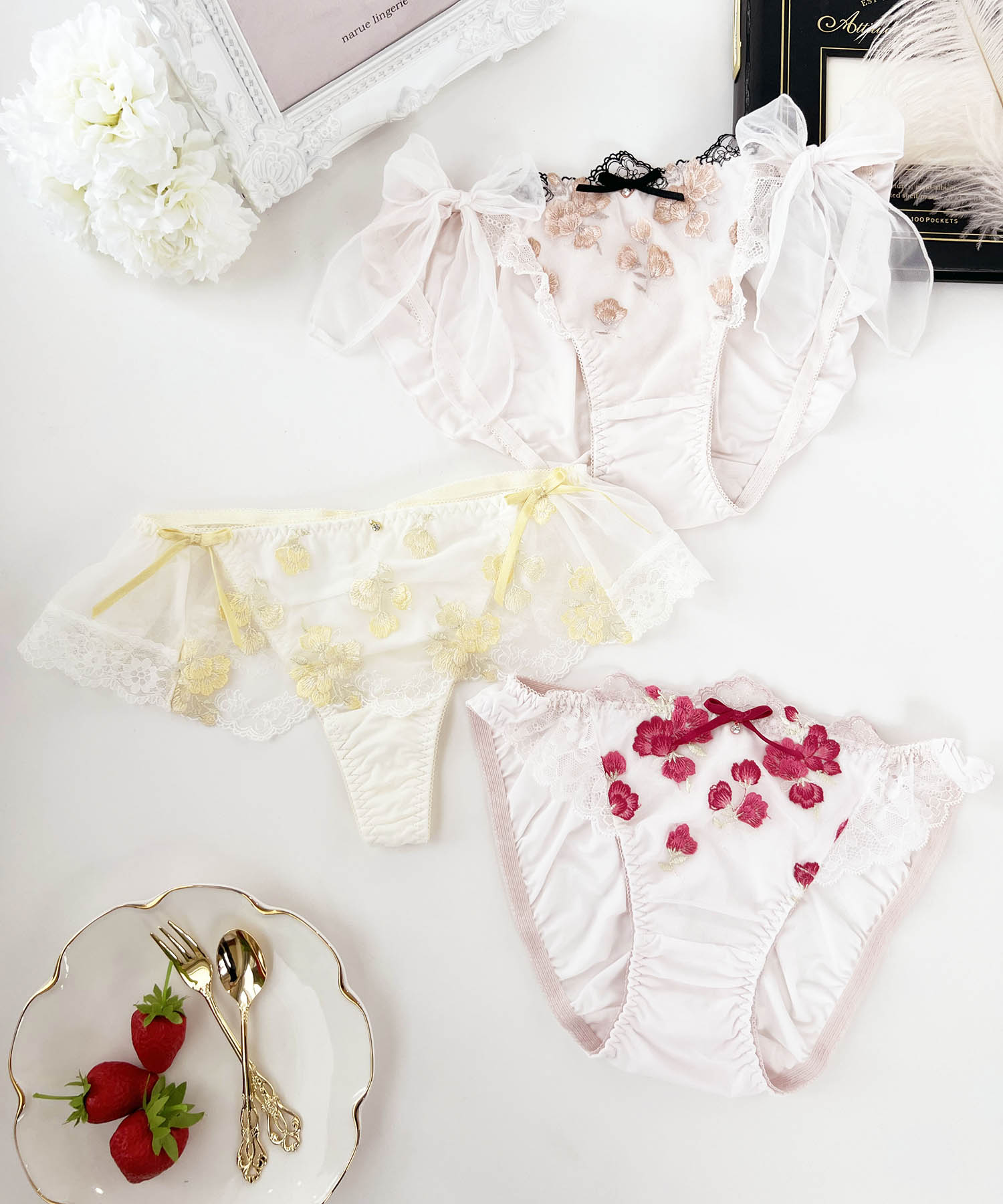 リリアンTショーツ_ランジェリー・下着-ショーツ-Tショーツ_イエロー_4