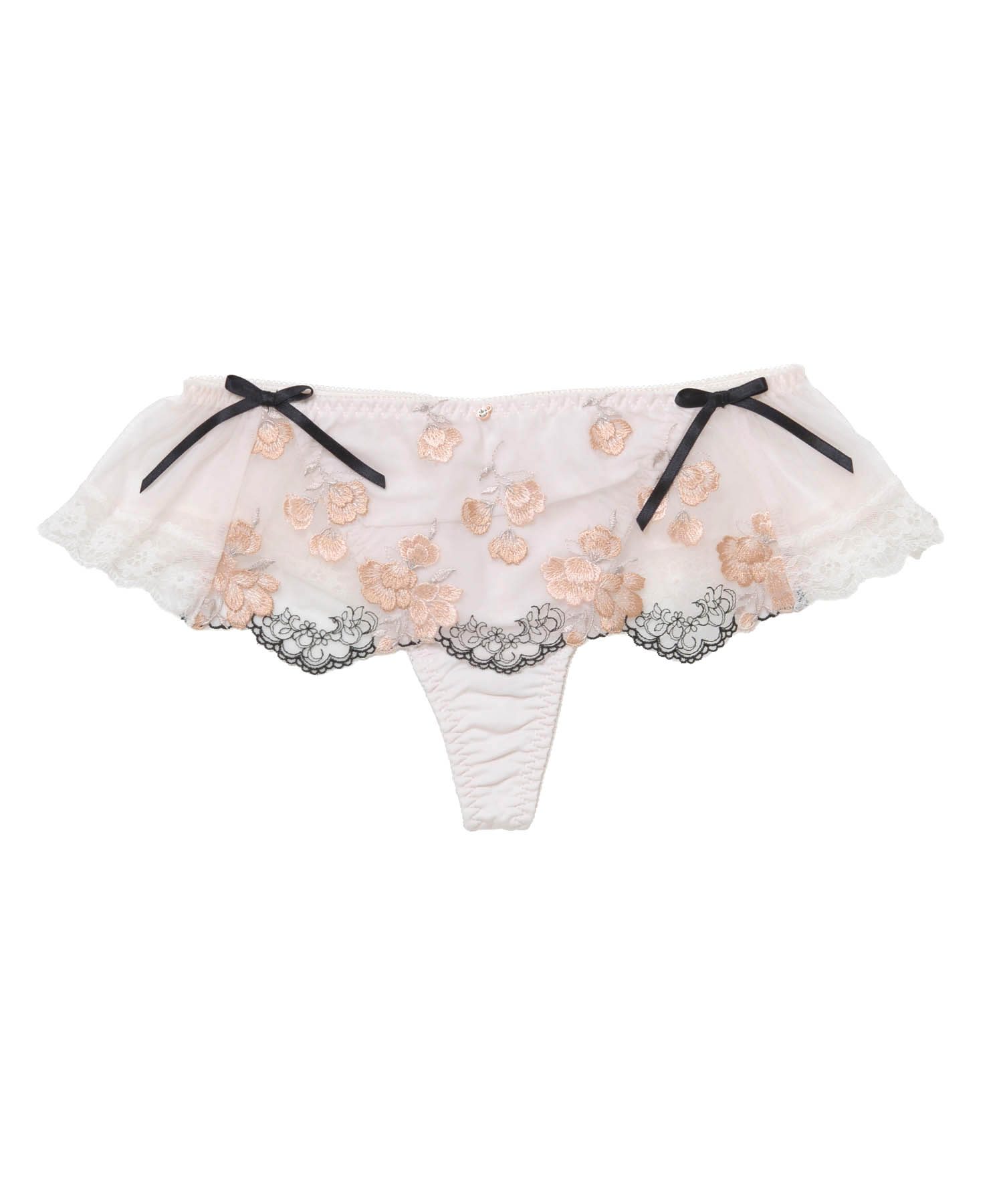 リリアンTショーツ_ランジェリー・下着-ショーツ-Tショーツ_ベージュ_0