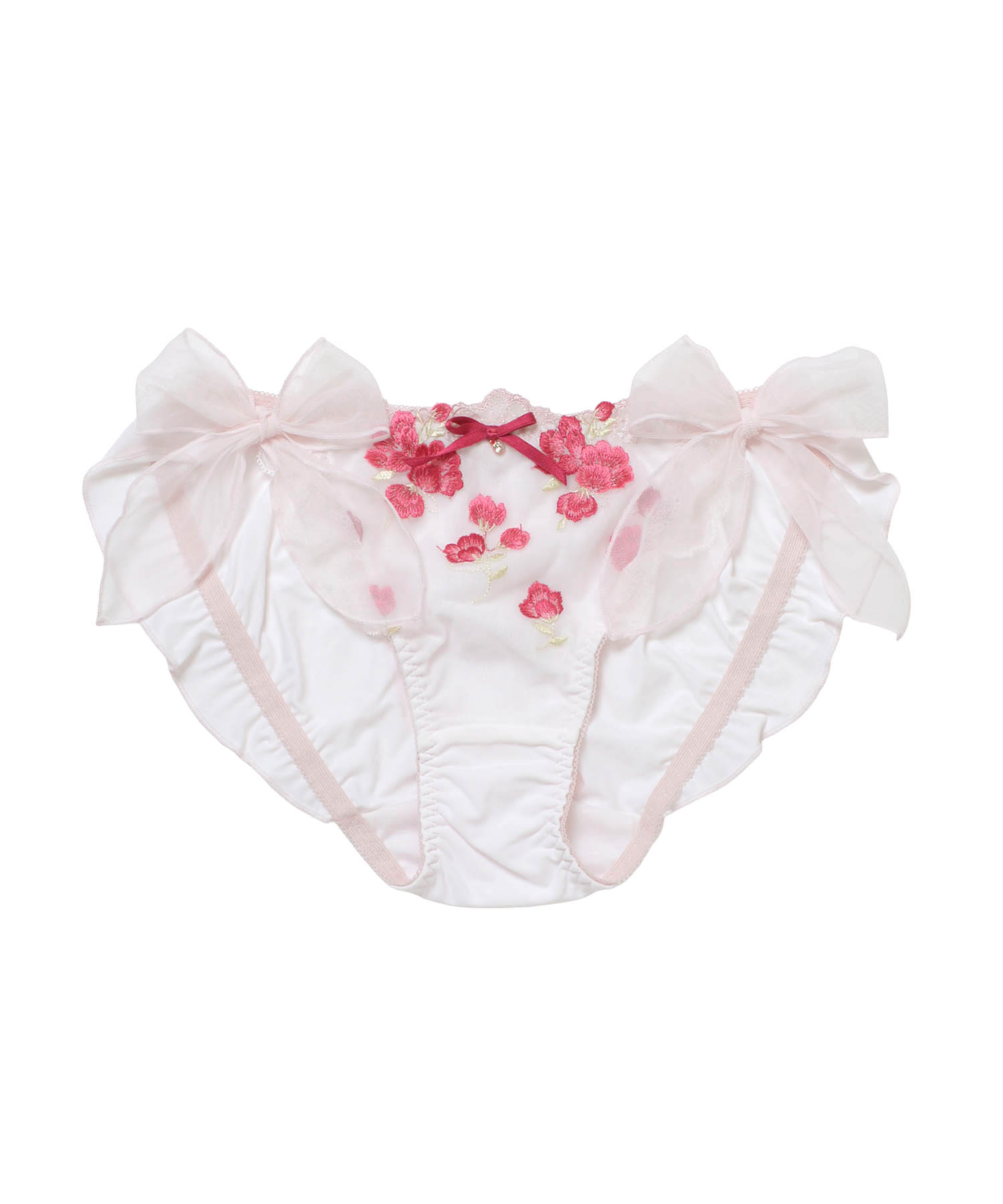 リリアンサイドリボンショーツ_ランジェリー・下着-ショーツ-サイドリボンショーツ_ピンク_0