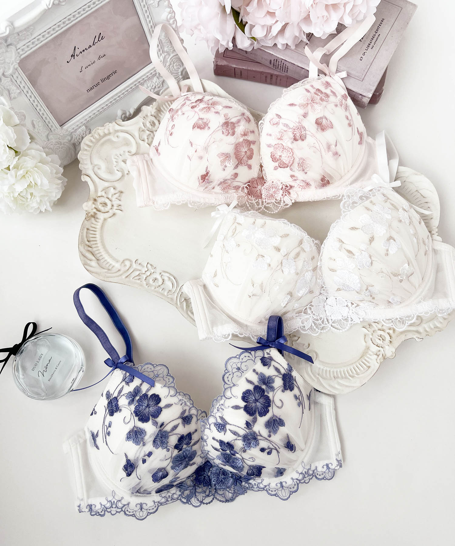 ナディアDcup-Ecup_ランジェリー・下着-ブラジャー-モールドカップブラ(Lワイヤー)_ブルー_9