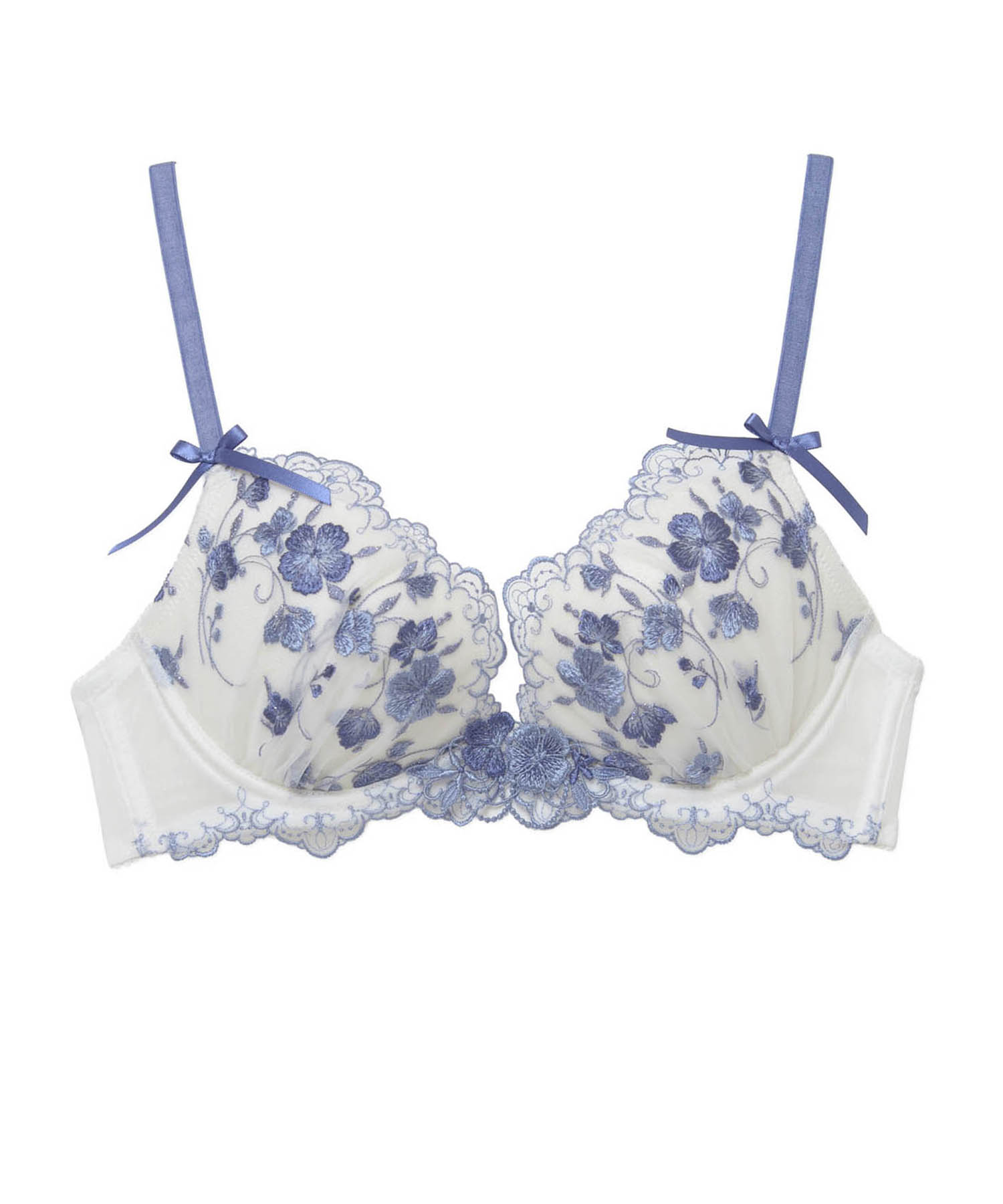 ナディアDcup-Ecup_ランジェリー・下着-ブラジャー-モールドカップブラ(Lワイヤー)_ブルー_4