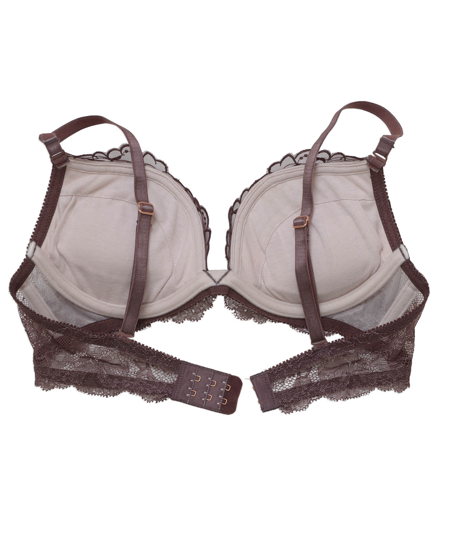 レジーナDcup-Ecup_ランジェリー・下着-ブラジャー-モールドカップブラ(Lワイヤー)_ブラウン_6