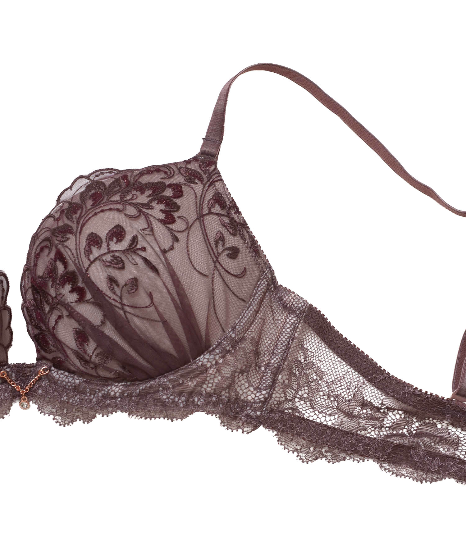 レジーナFcup-Gcup_ランジェリー・下着-ブラジャー-モールドカップブラ(Lワイヤー)_ブラウン_5
